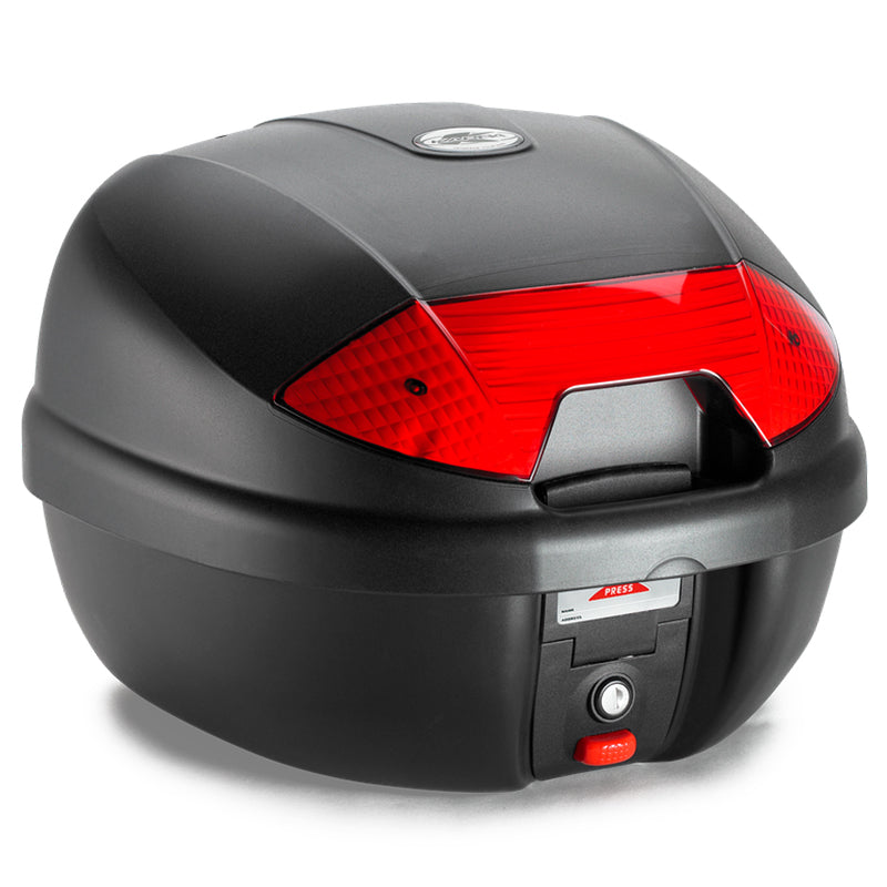MALETA KAPPA ML 30 LTS  K30 NEGRO BASE/N C/CATAD  ROJO MONOLOCK