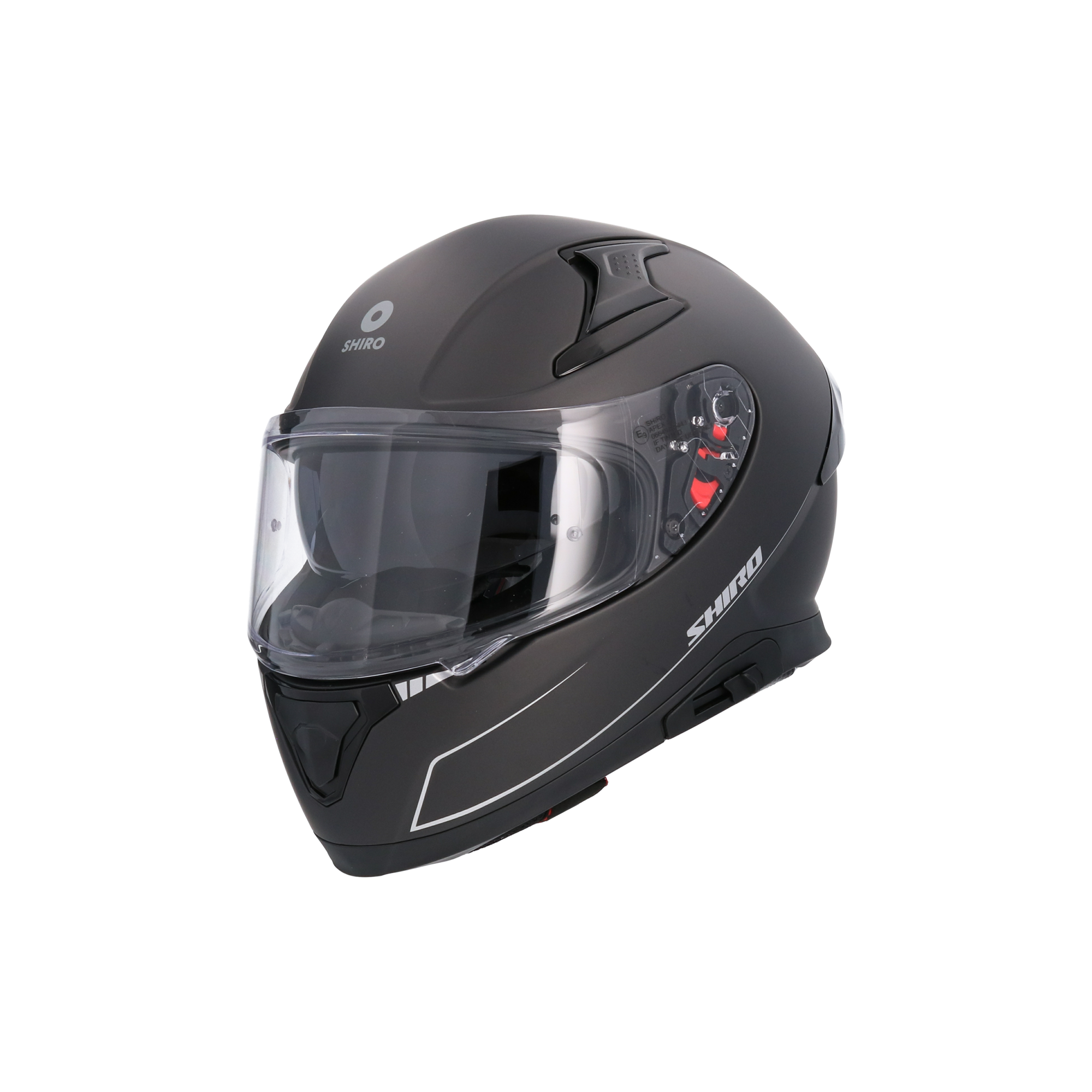 CASCO SHIRO KATANA MATT BLACK