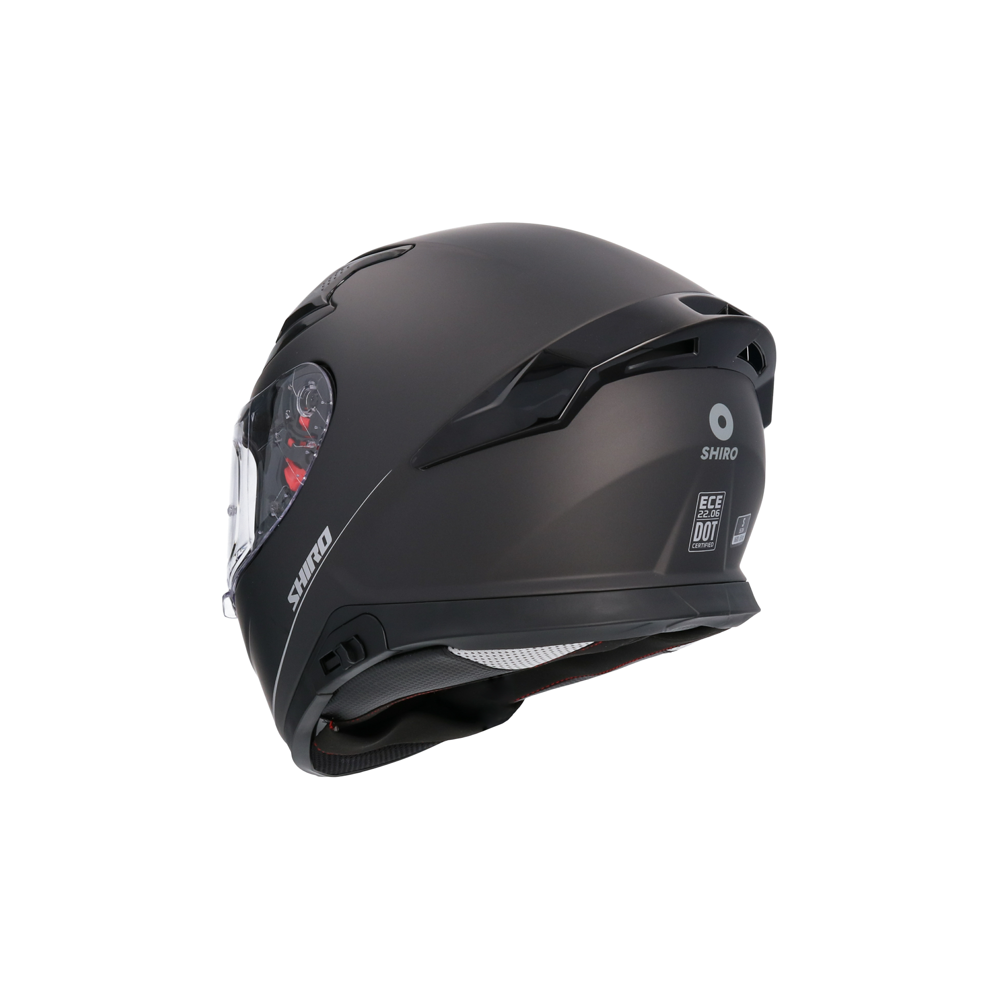 CASCO SHIRO KATANA MATT BLACK