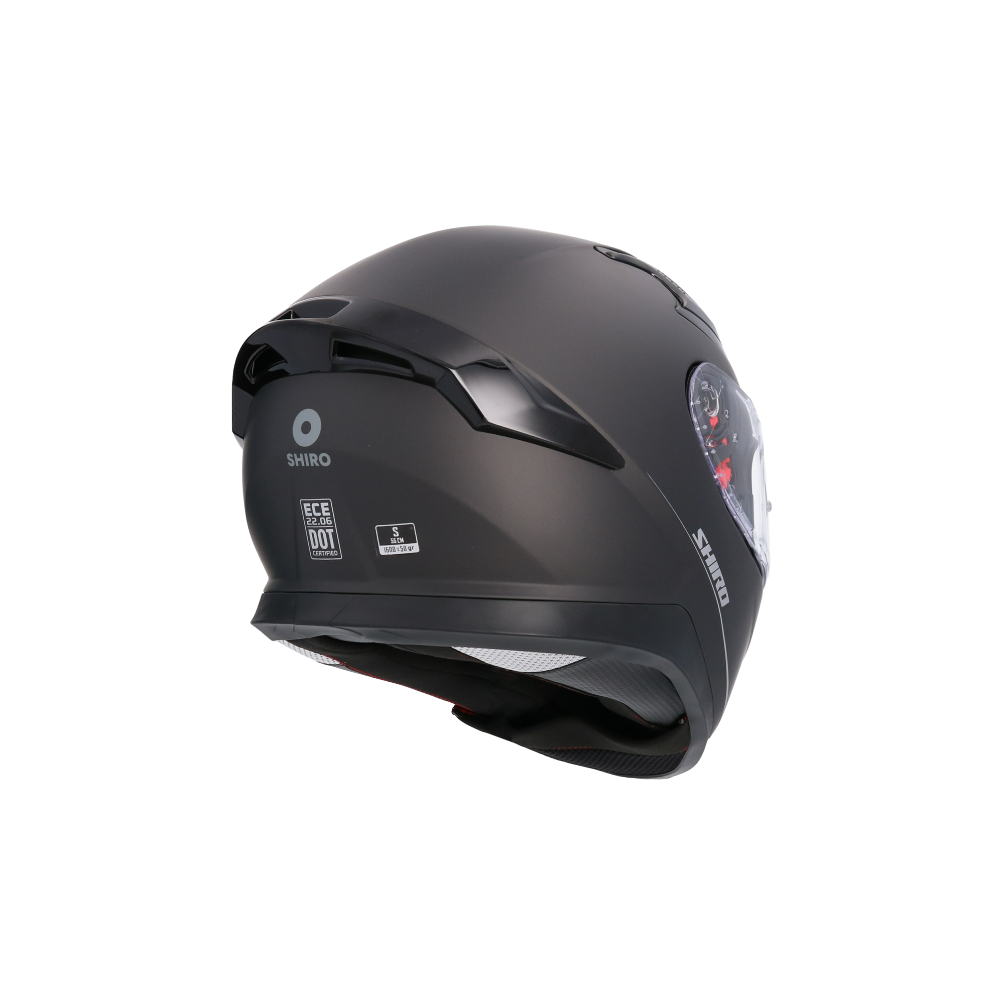 CASCO SHIRO KATANA MATT BLACK