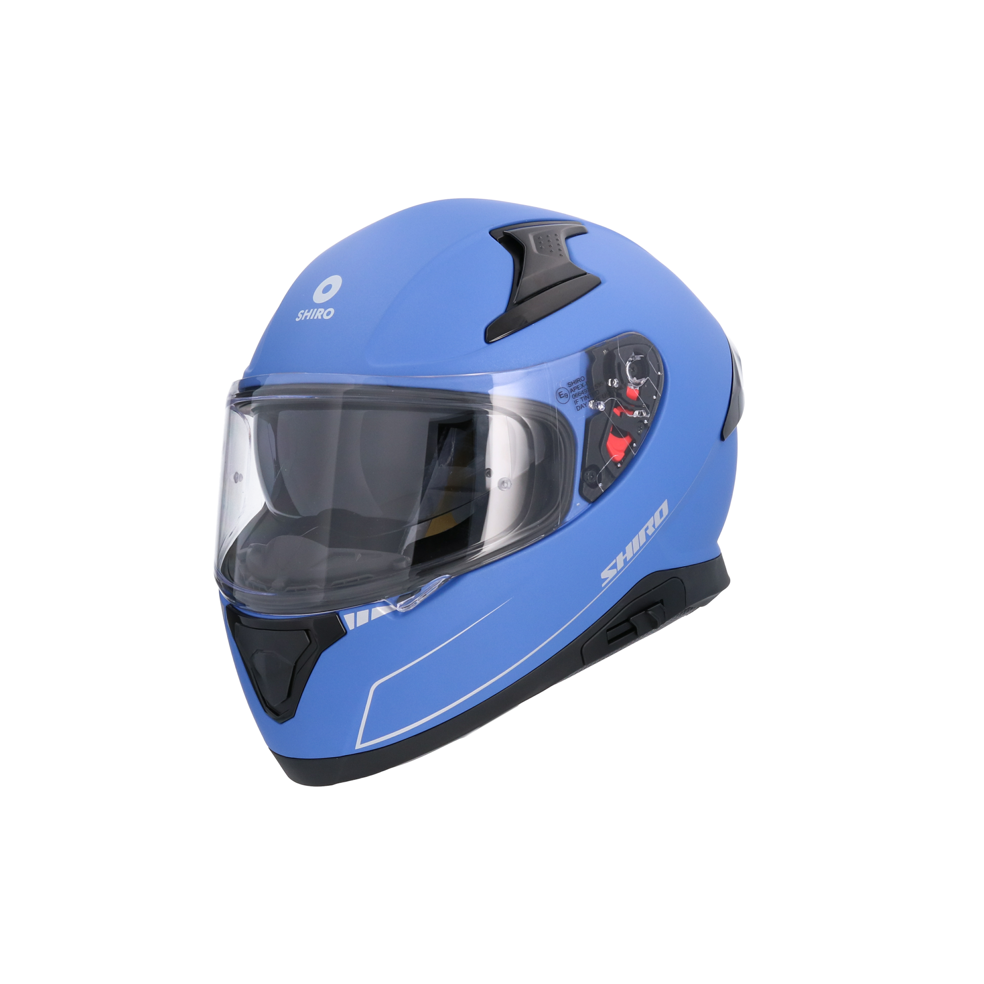 CASCO SHIRO KATANA METALLIC MATT BLUE