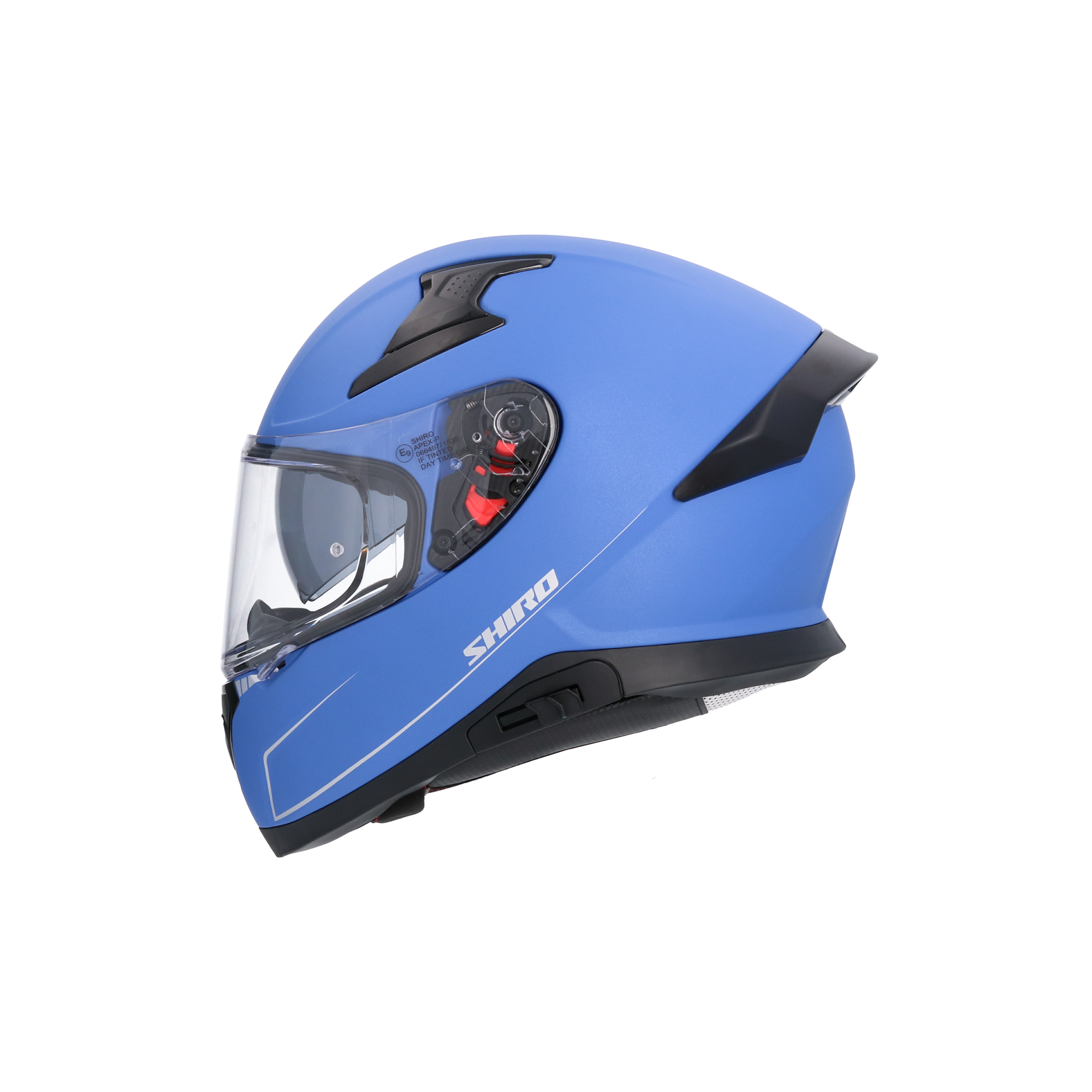 CASCO SHIRO KATANA METALLIC MATT BLUE