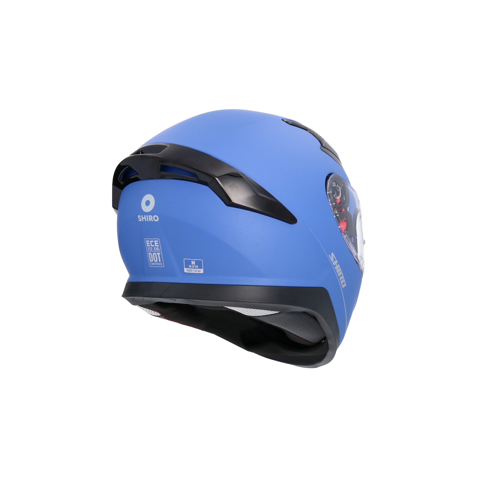 CASCO SHIRO KATANA METALLIC MATT BLUE