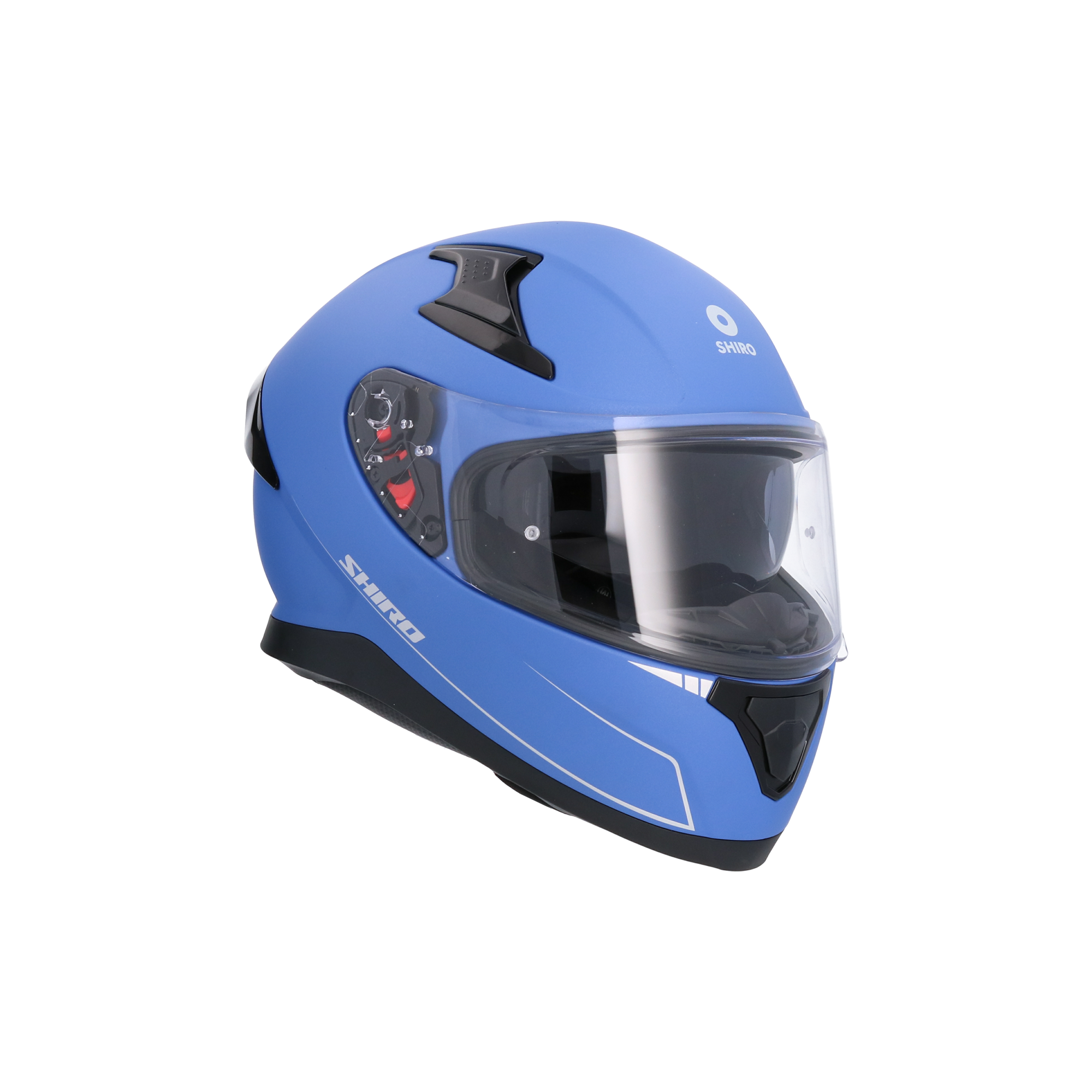 CASCO SHIRO KATANA METALLIC MATT BLUE