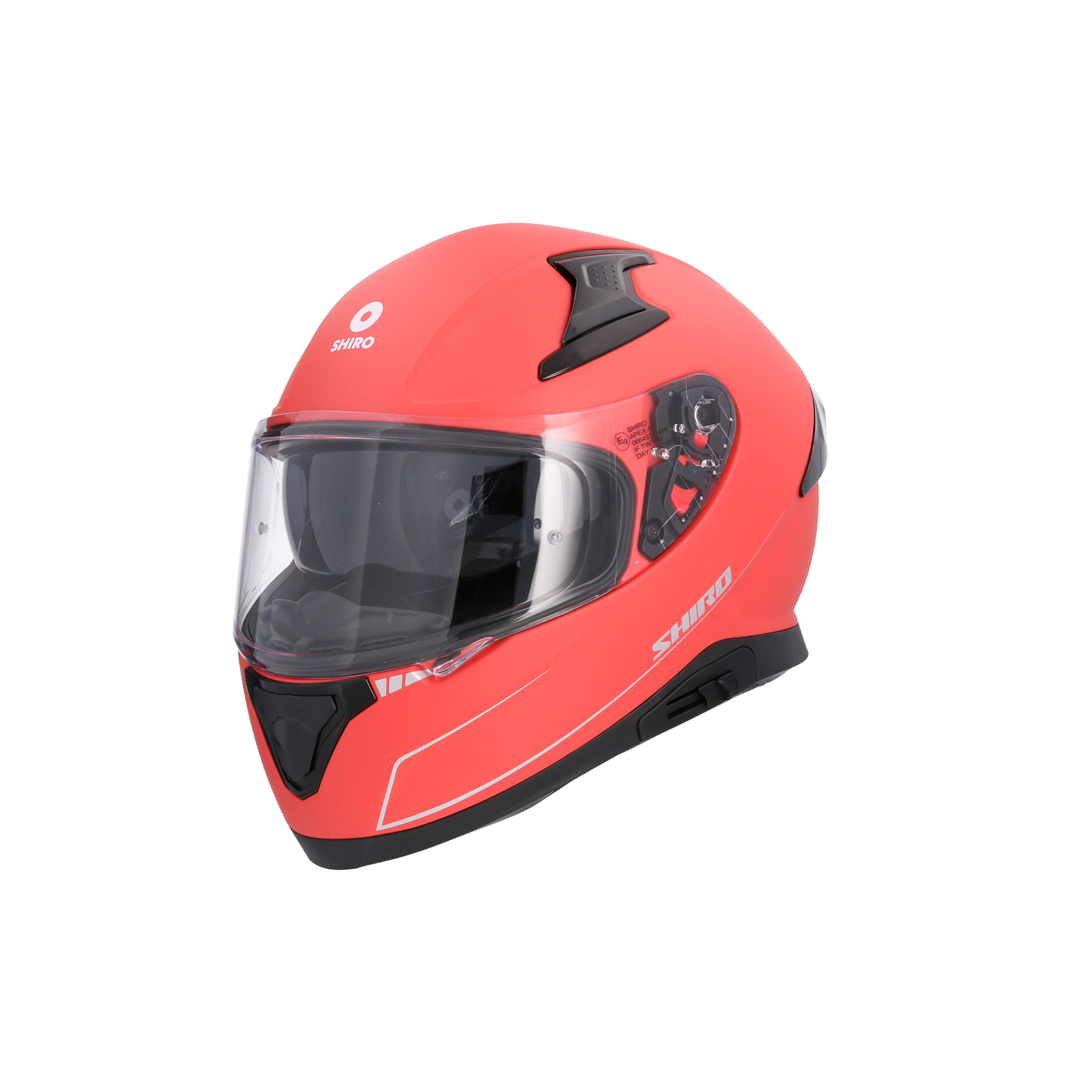 CASCO SHIRO KATANA METALLIC MATT RED