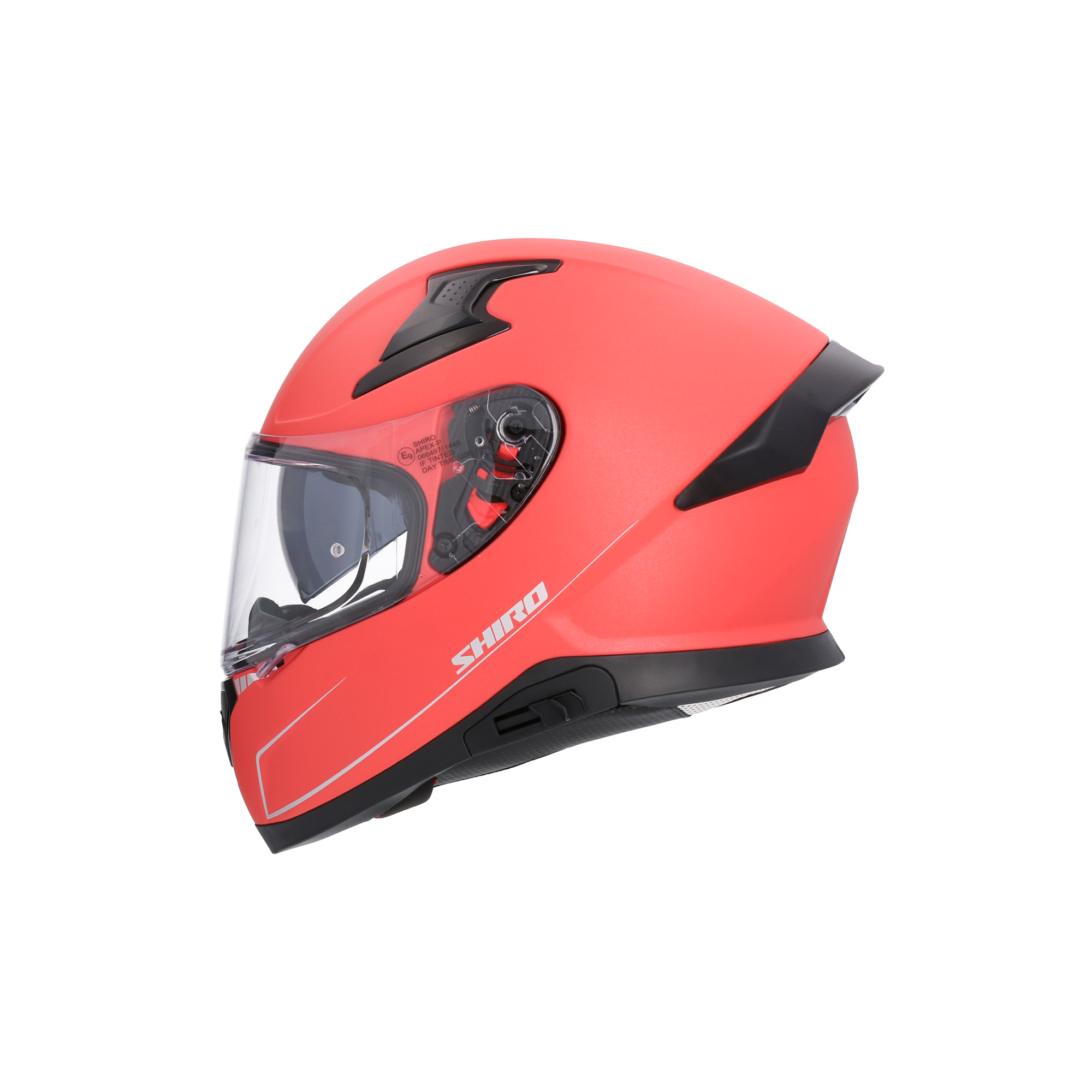 CASCO SHIRO KATANA METALLIC MATT RED
