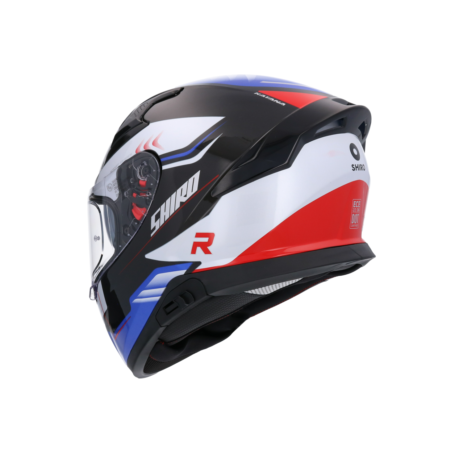 CASCO SHIRO KATANA ORBE METALLIC BLUE