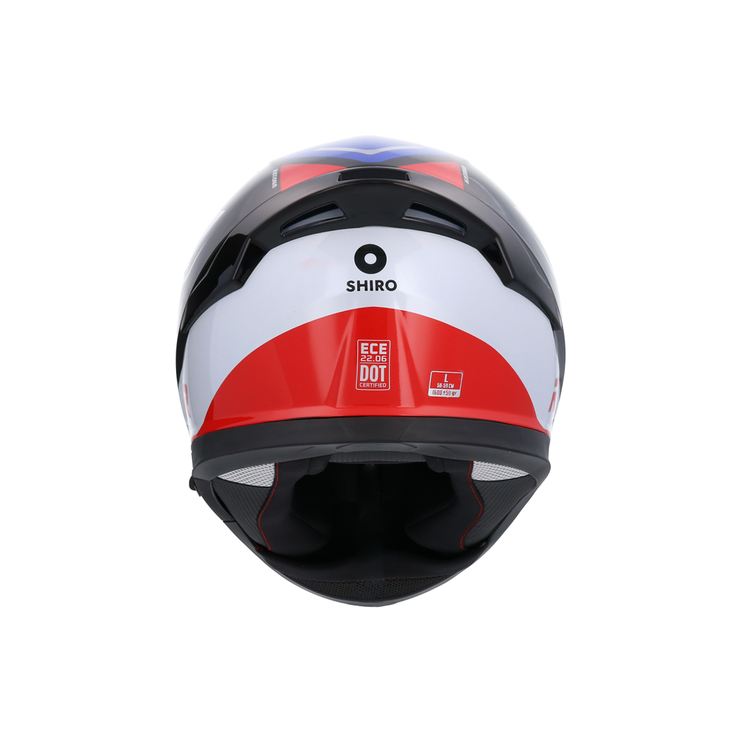 CASCO SHIRO KATANA ORBE METALLIC BLUE