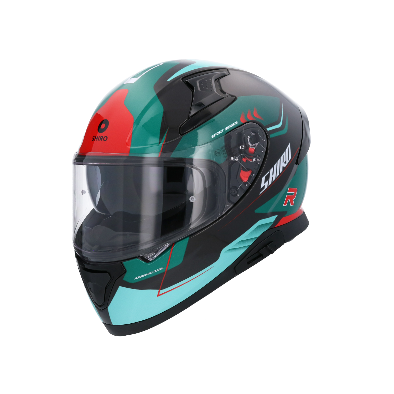 CASCO SHIRO KATANA ORBE METALLIC MATT GREEN