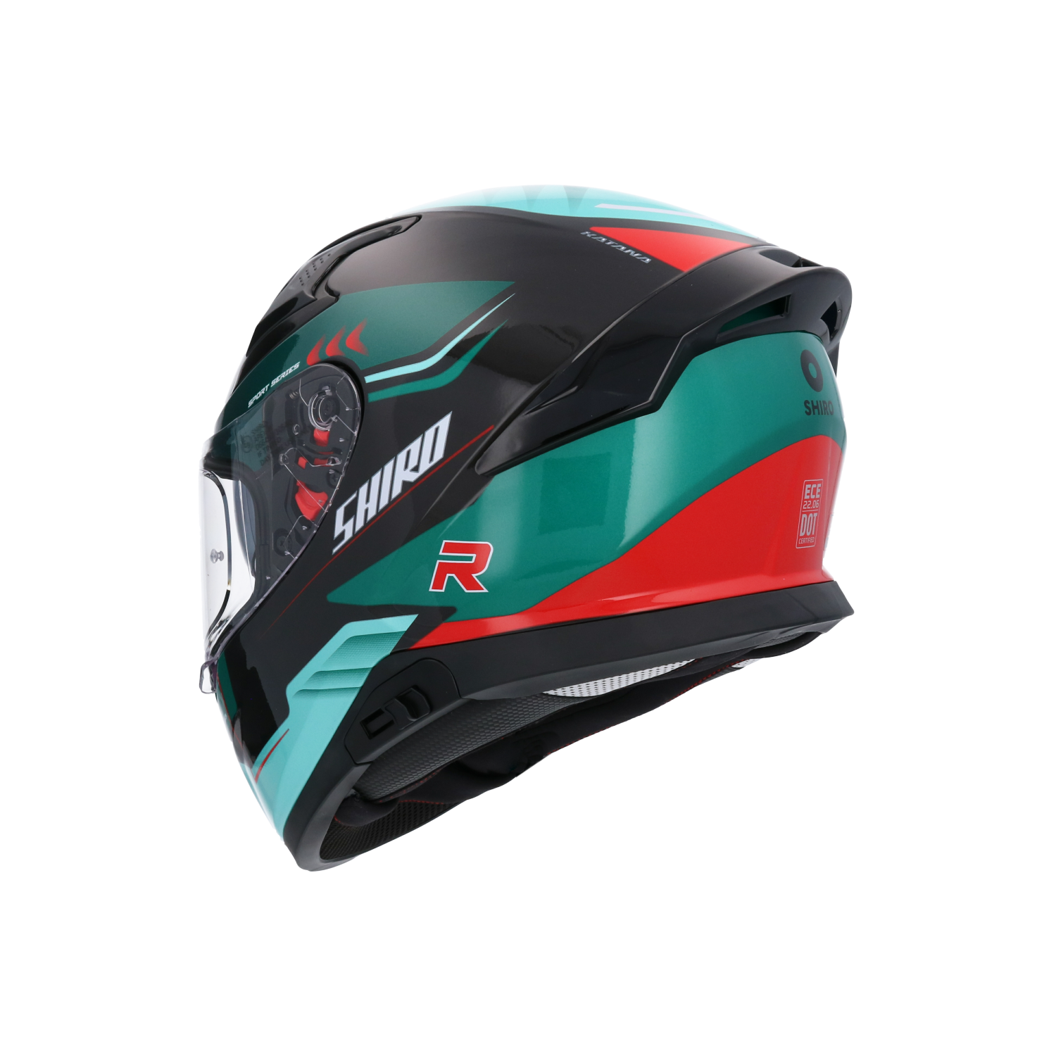 CASCO SHIRO KATANA ORBE METALLIC MATT GREEN