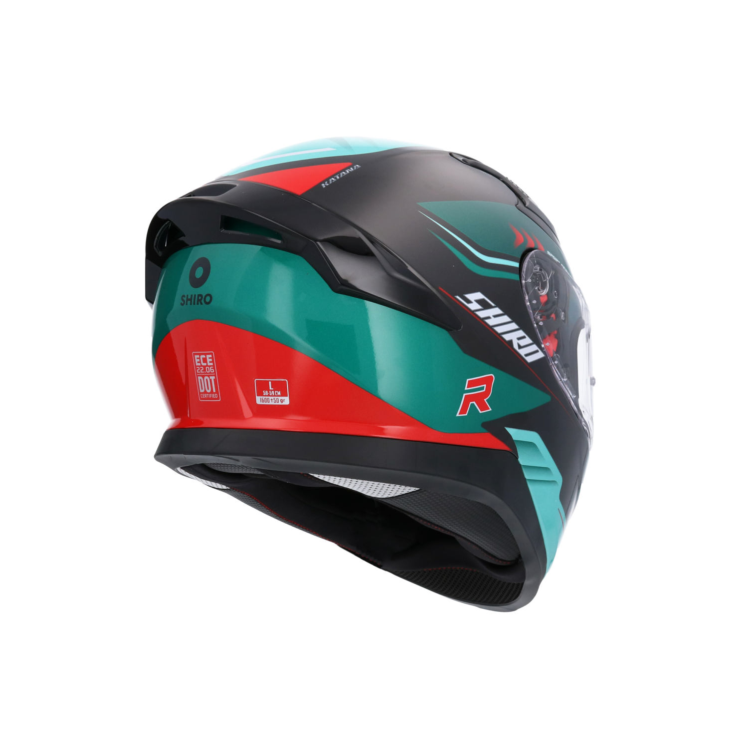CASCO SHIRO KATANA ORBE METALLIC MATT GREEN