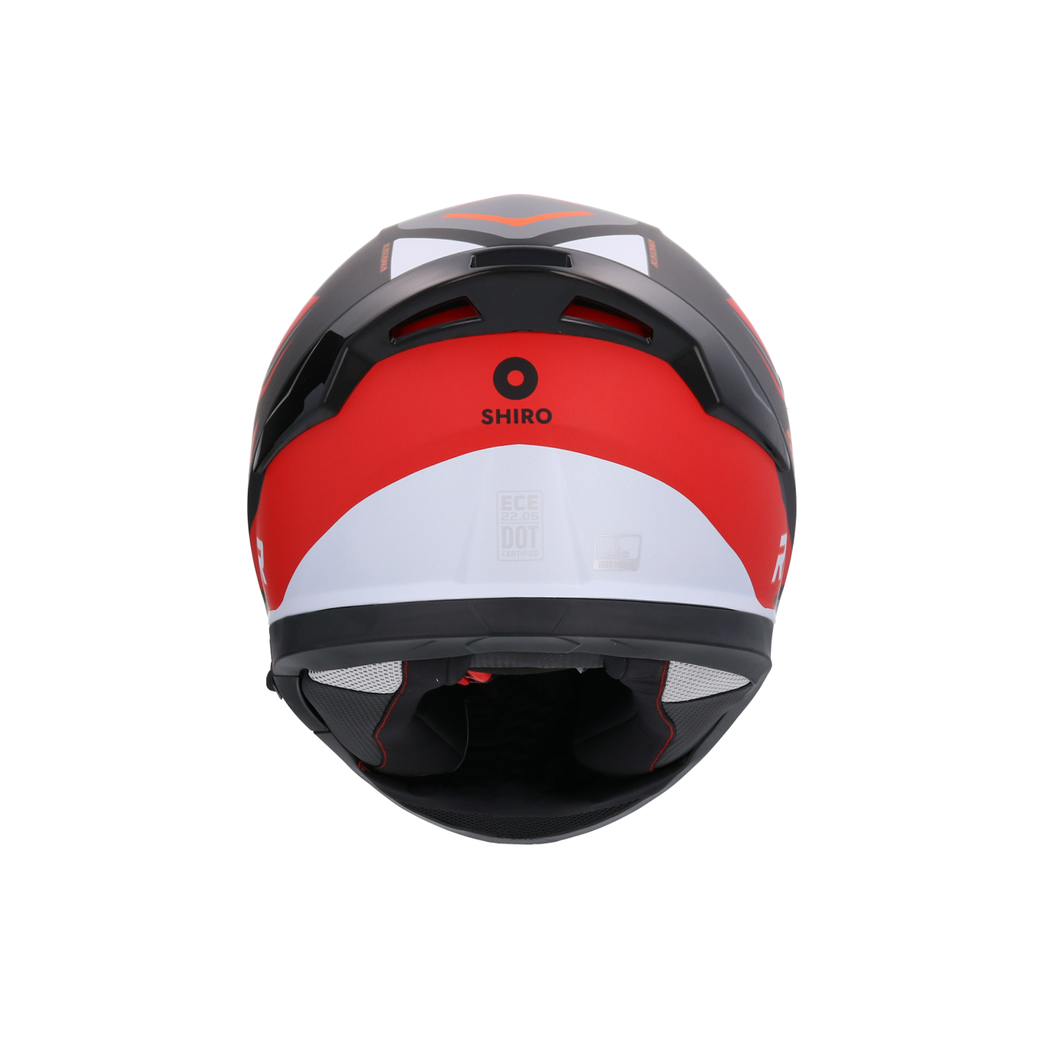 CASCO SHIRO KATANA ORBE METALLIC RED