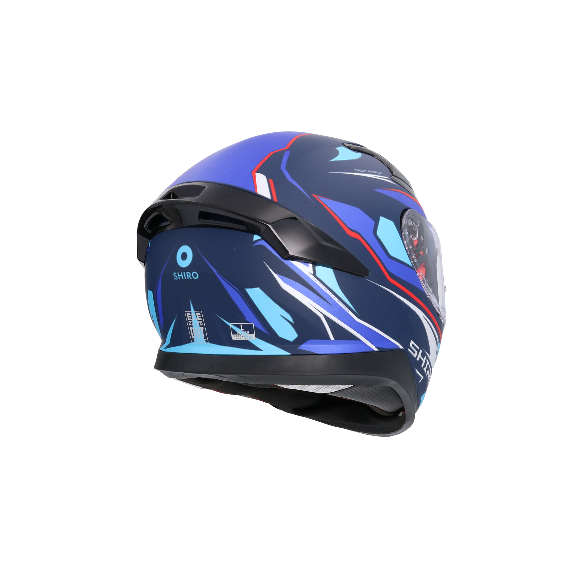 CASCO SHIRO KATANA SHARP METALLIC MATT BLUE