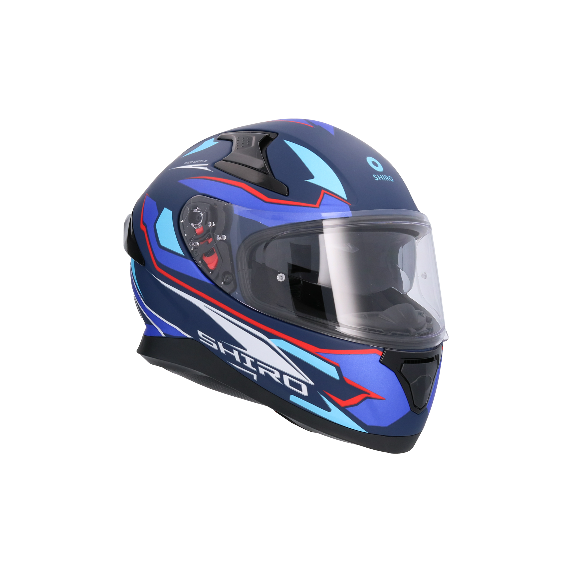 CASCO SHIRO KATANA SHARP METALLIC MATT BLUE