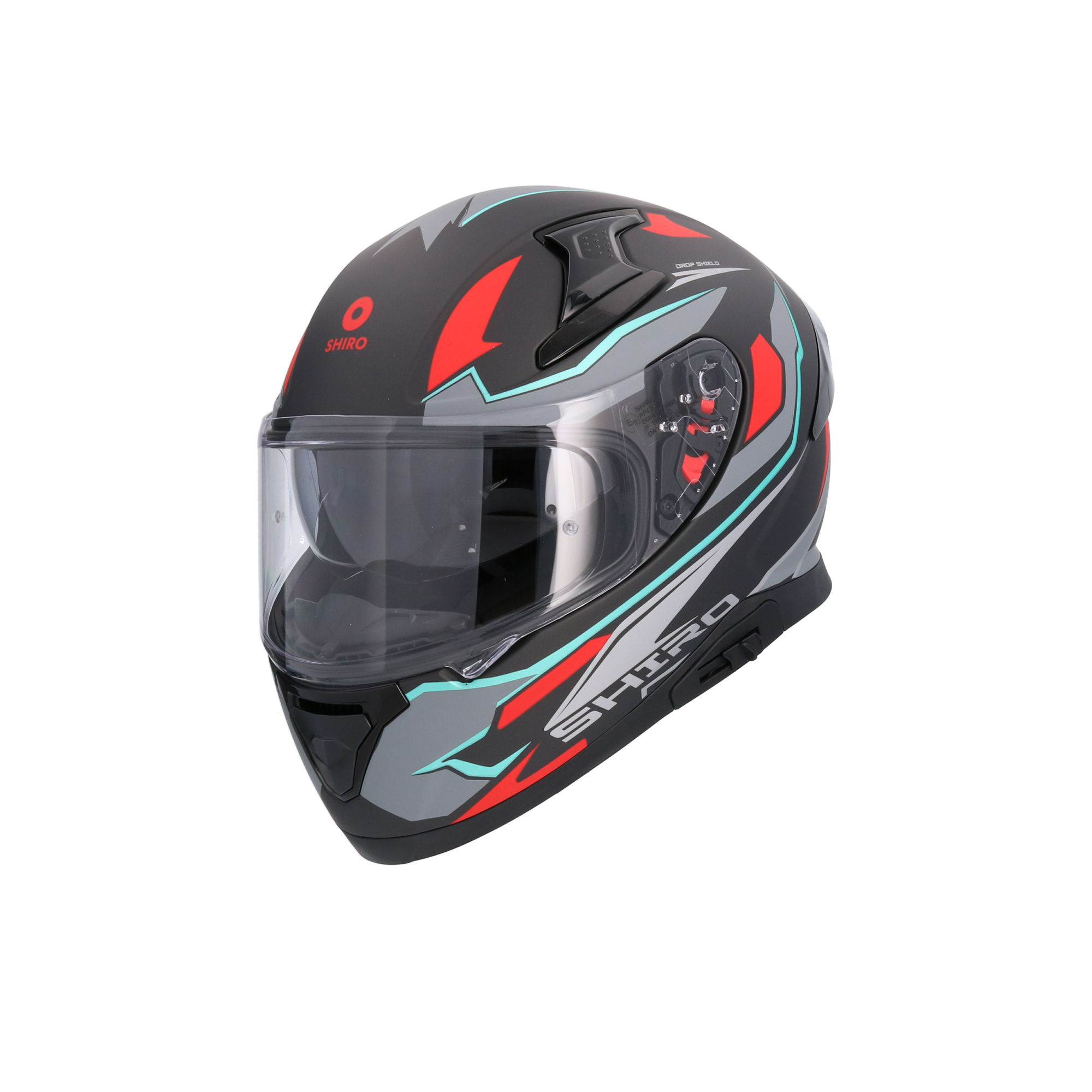 CASCO SHIRO KATANA SHARP METALLIC MATT GREY