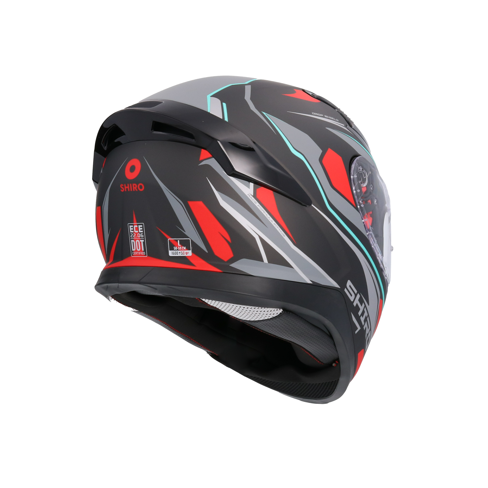 CASCO SHIRO KATANA SHARP METALLIC MATT GREY