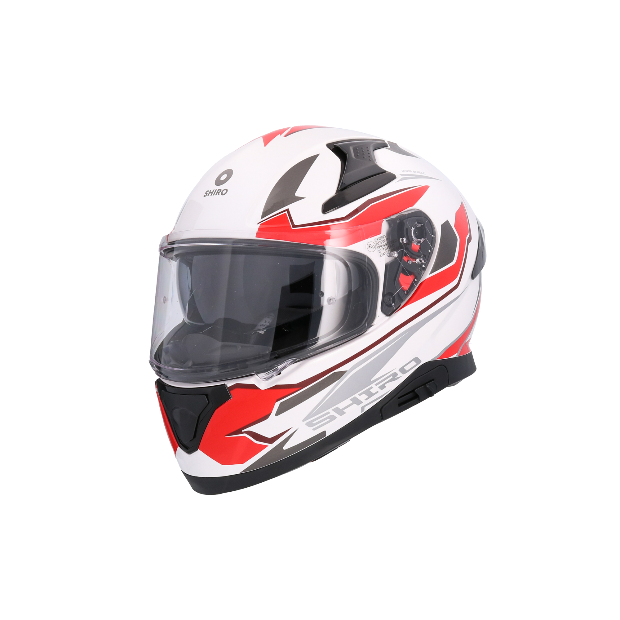 CASCO SHIRO KATANA SHARP METALLIC RED