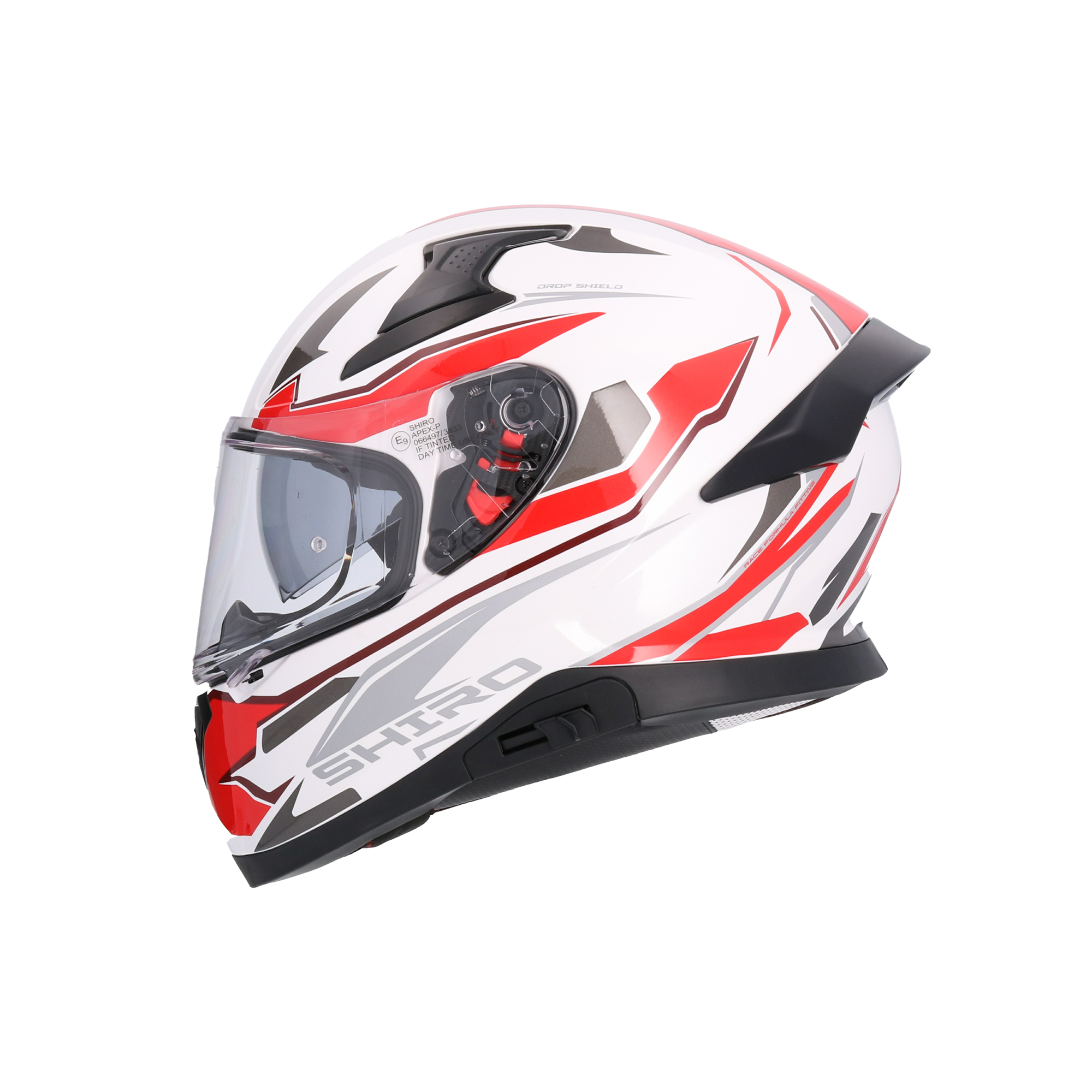 CASCO SHIRO KATANA SHARP METALLIC RED