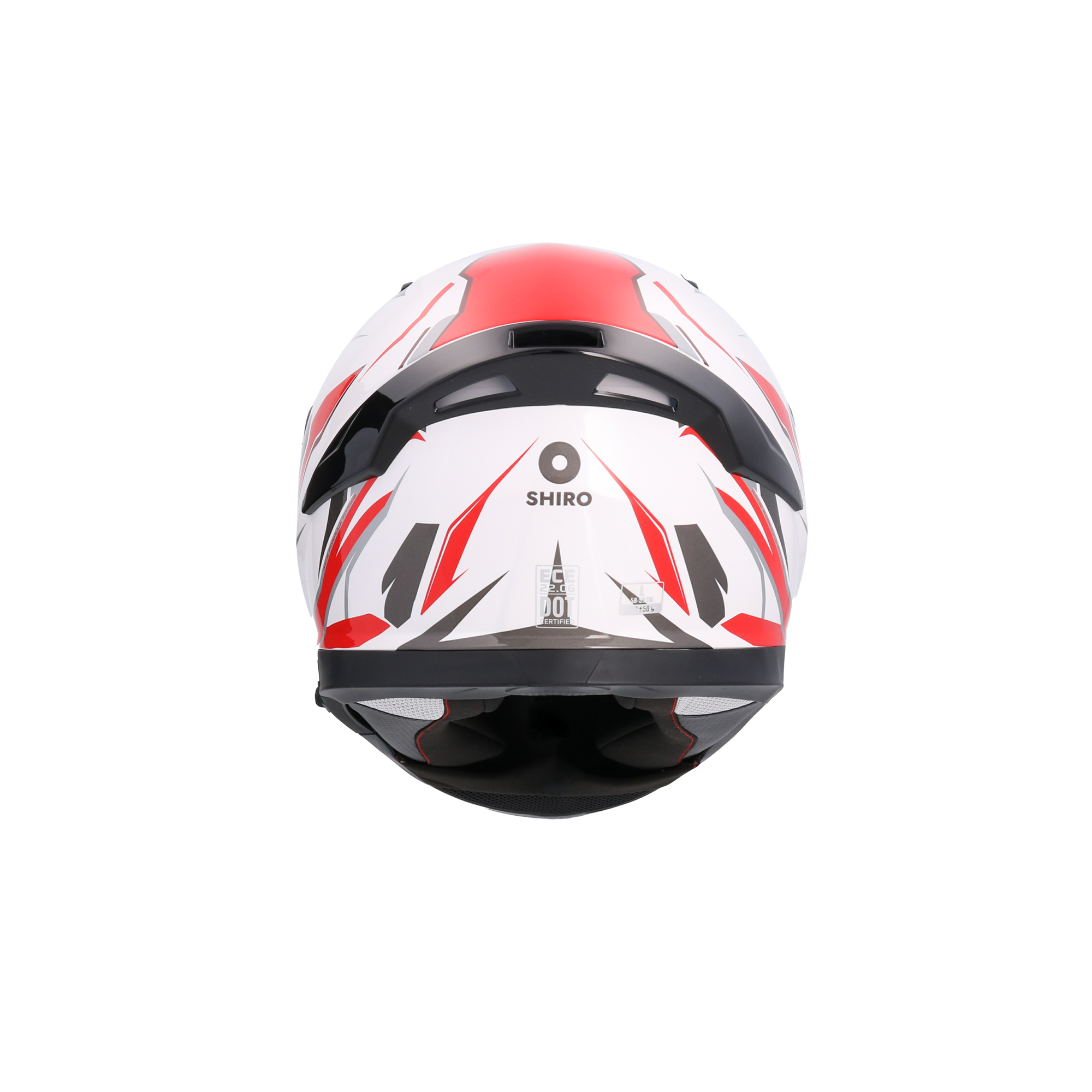 CASCO SHIRO KATANA SHARP METALLIC RED