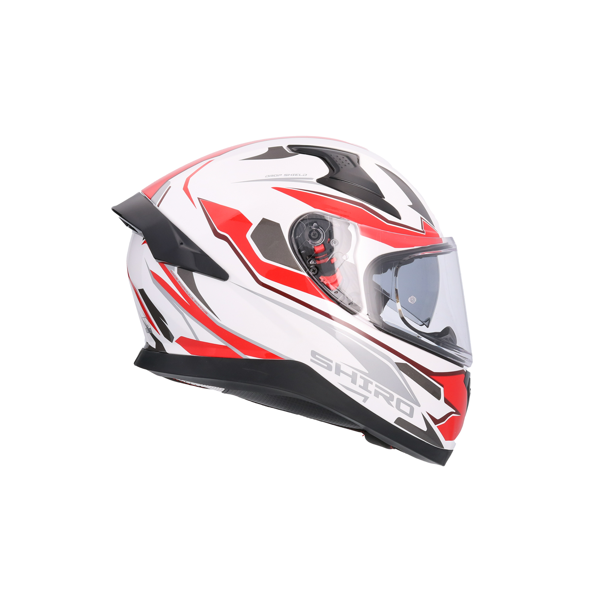 CASCO SHIRO KATANA SHARP METALLIC RED