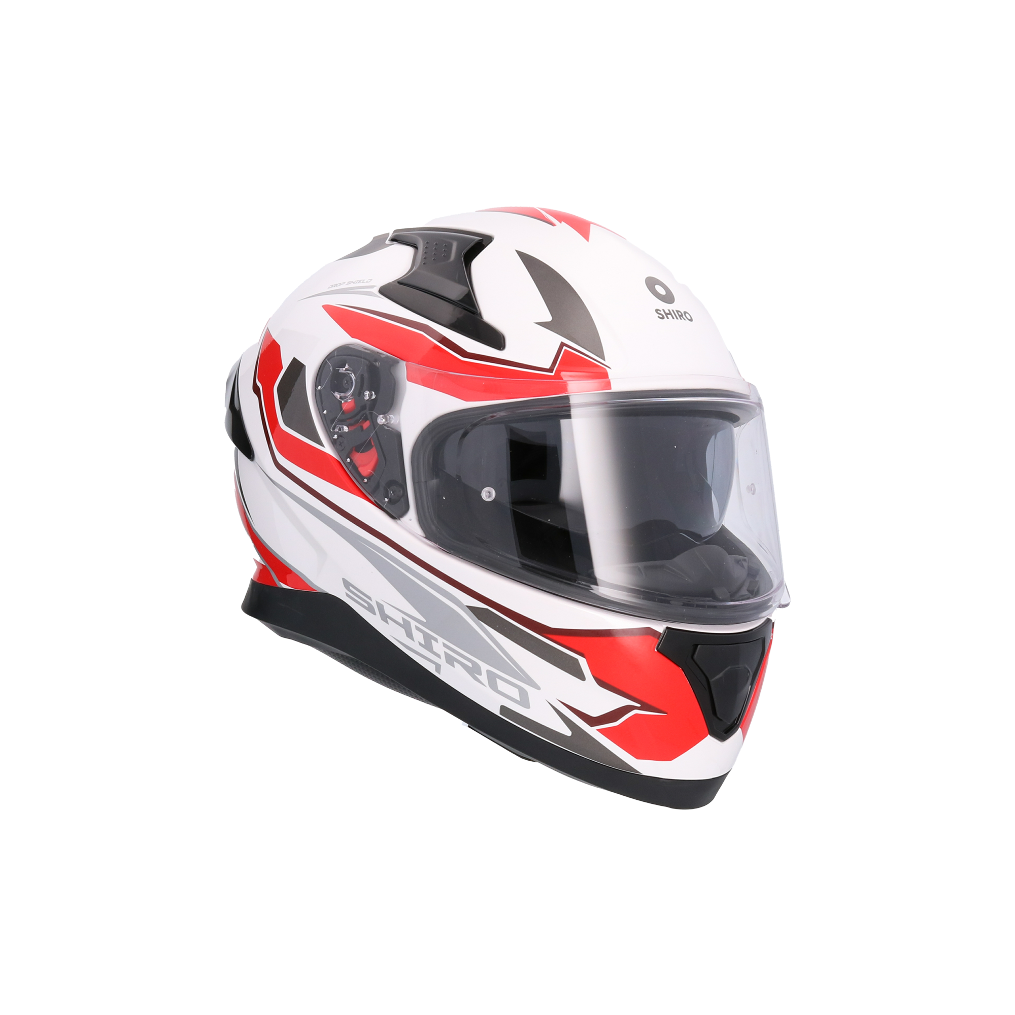 CASCO SHIRO KATANA SHARP METALLIC RED
