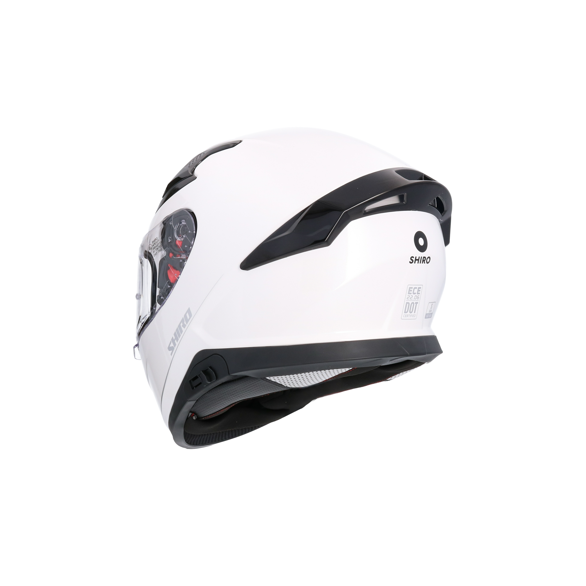 CASCO SHIRO KATANA WHITE PEARL