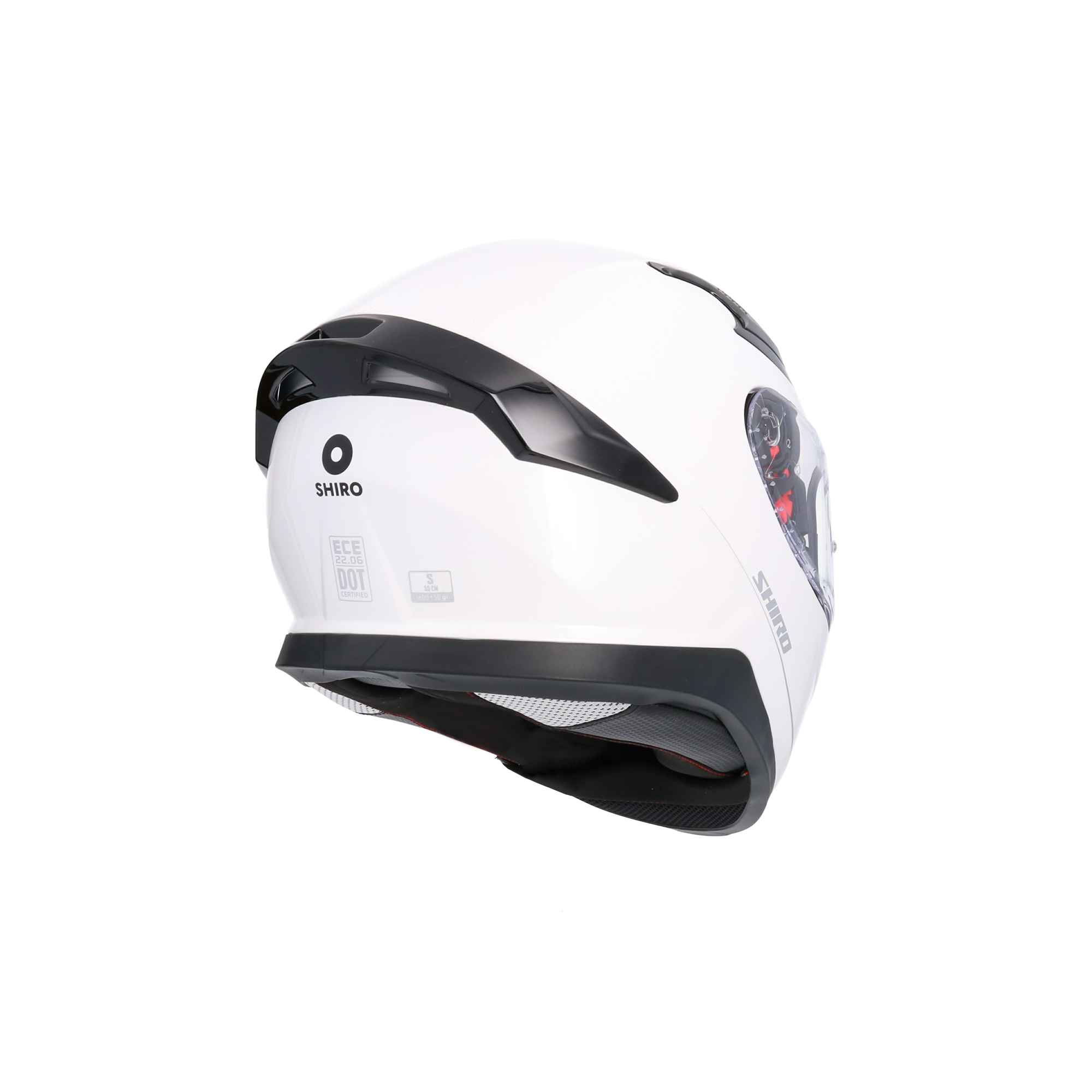 CASCO SHIRO KATANA WHITE PEARL