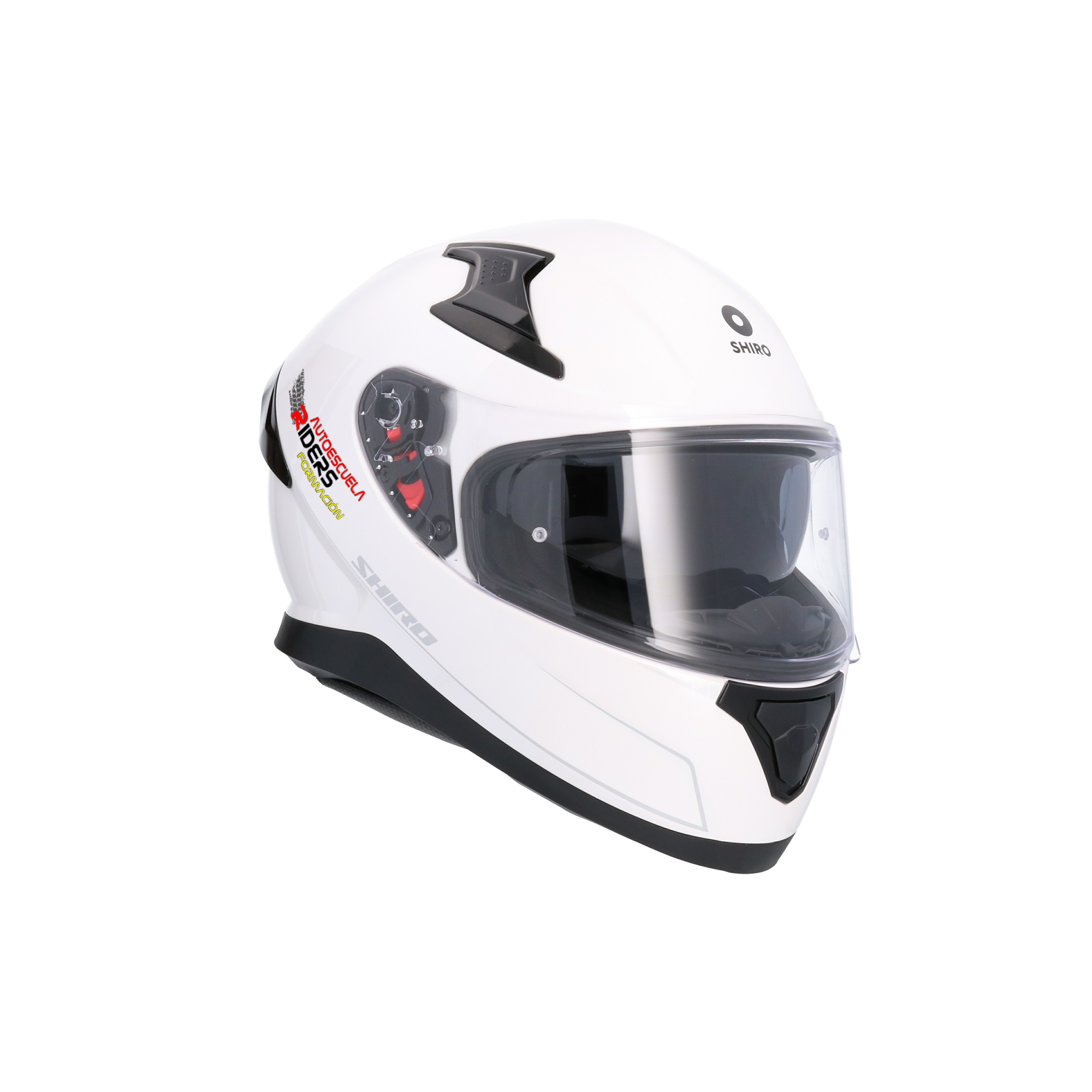 CASCO SHIRO KATANA WHITE PEARL