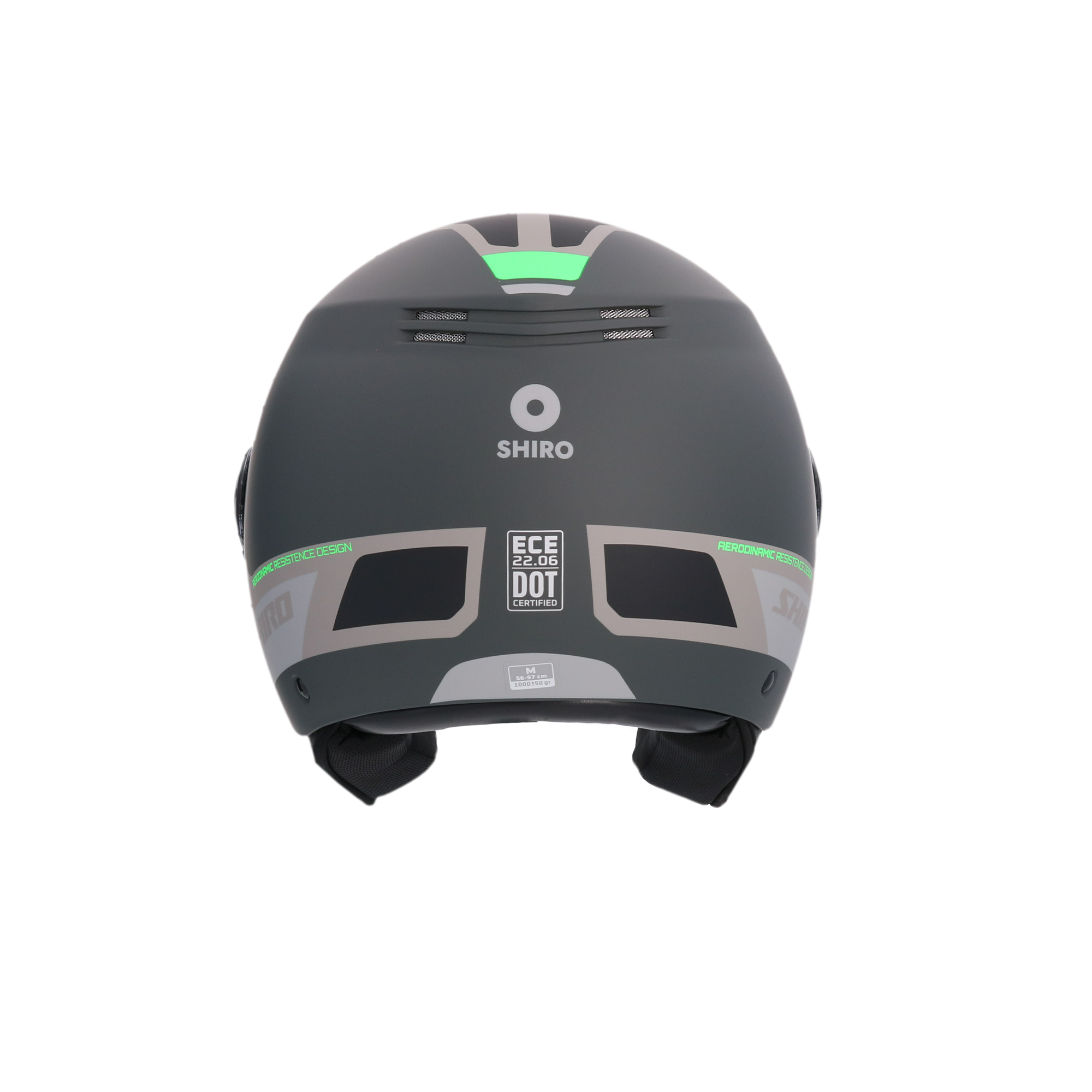 CASCO SHIRO KIOTO KALOS MATT GREY