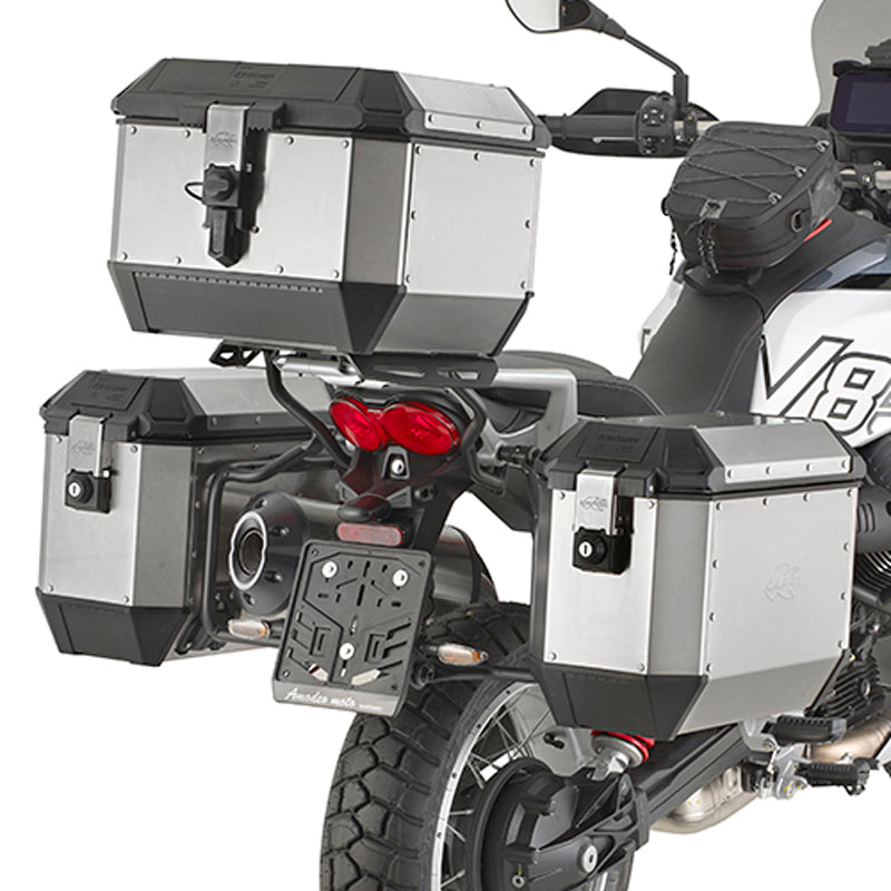 PORTAMALETAS LATERAL KAPPA OF_MK MOTO GUZZI V85 TT MONOKEY