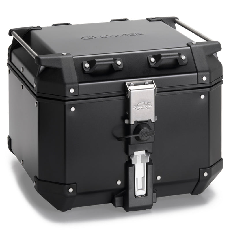 MALETA KAPPA MK 42 LTS KVG /K' VOYAGER ALUMINIO NEGRO MONOKEY