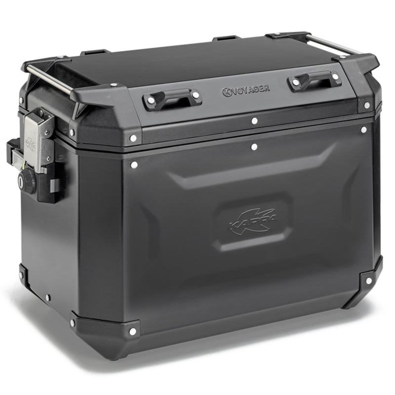 MALETA KAPPA MKCAM-SIDE 48L K' VOYAGER ALUMINIO BLACK LINE SX MONOKEY CAM SIDE SYSTEM
