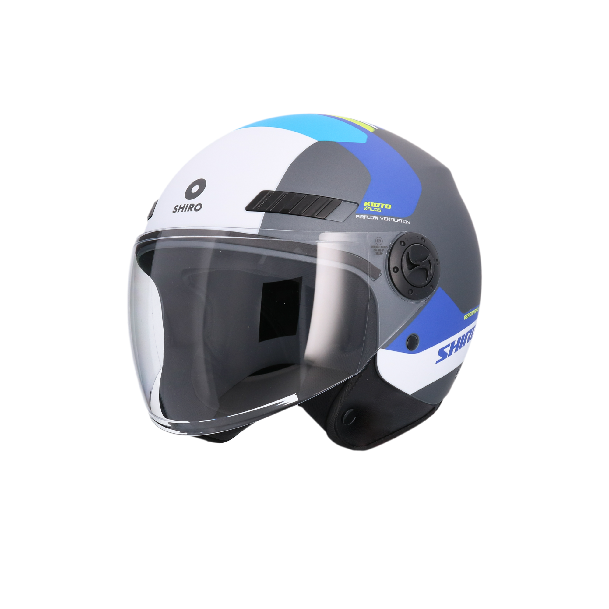 CASCO SHIRO KIOTO KALOS TITANIUM BLUE