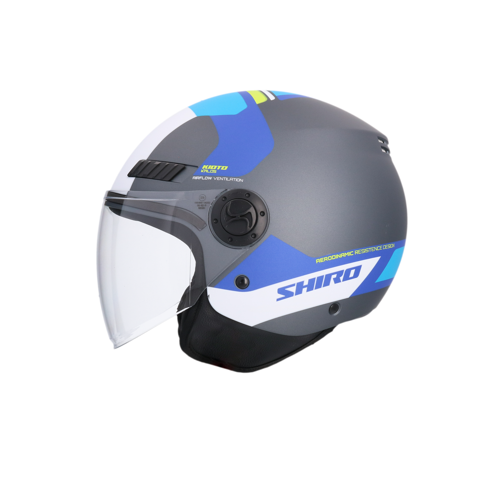 CASCO SHIRO KIOTO KALOS TITANIUM BLUE