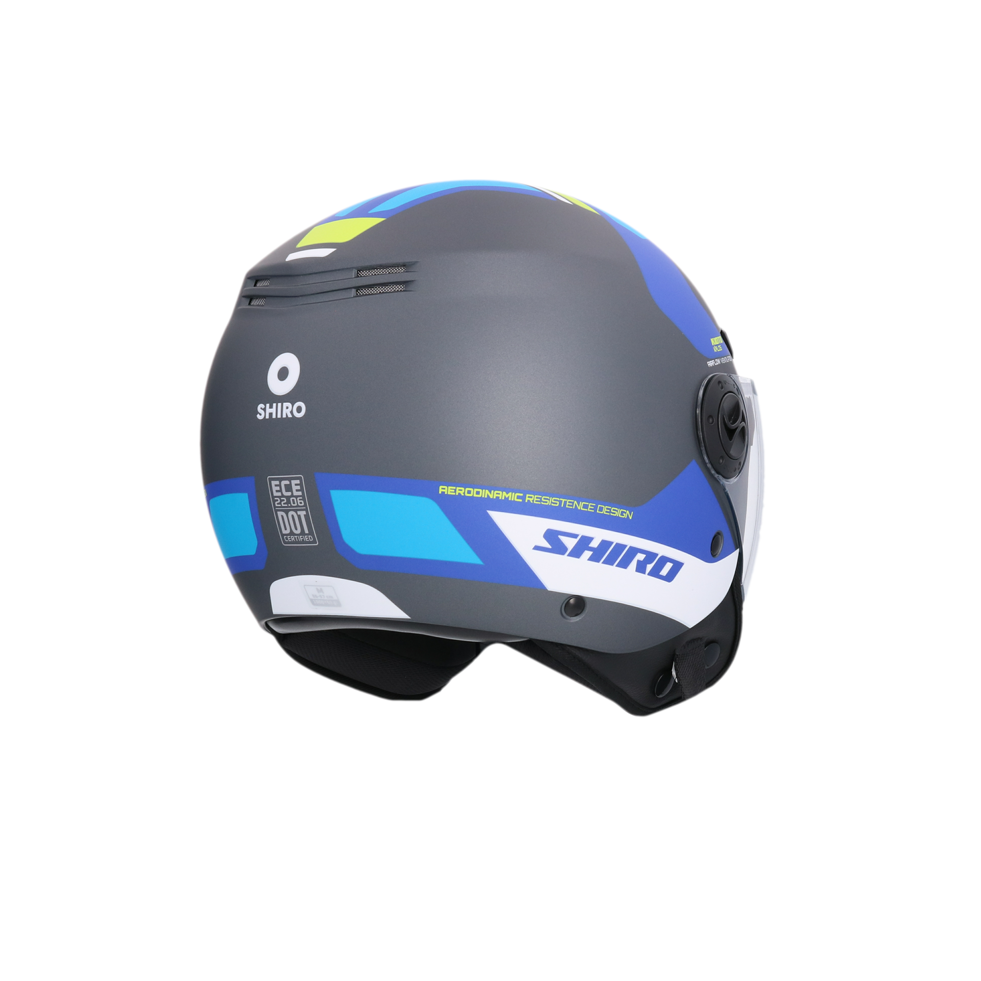 CASCO SHIRO KIOTO KALOS TITANIUM BLUE