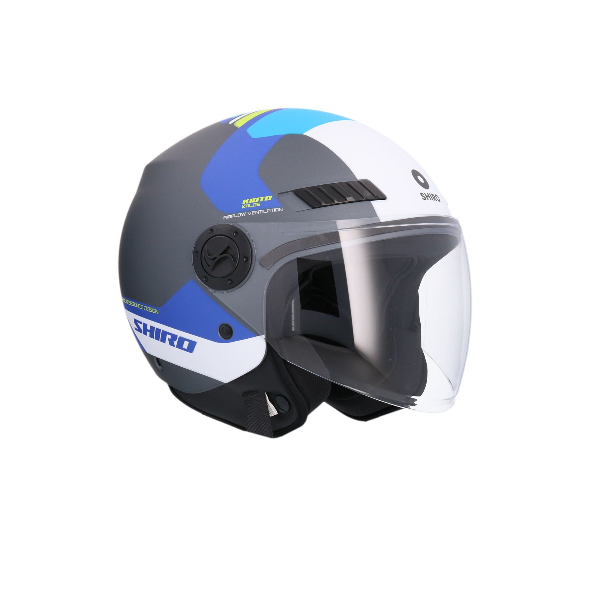 CASCO SHIRO KIOTO KALOS TITANIUM BLUE