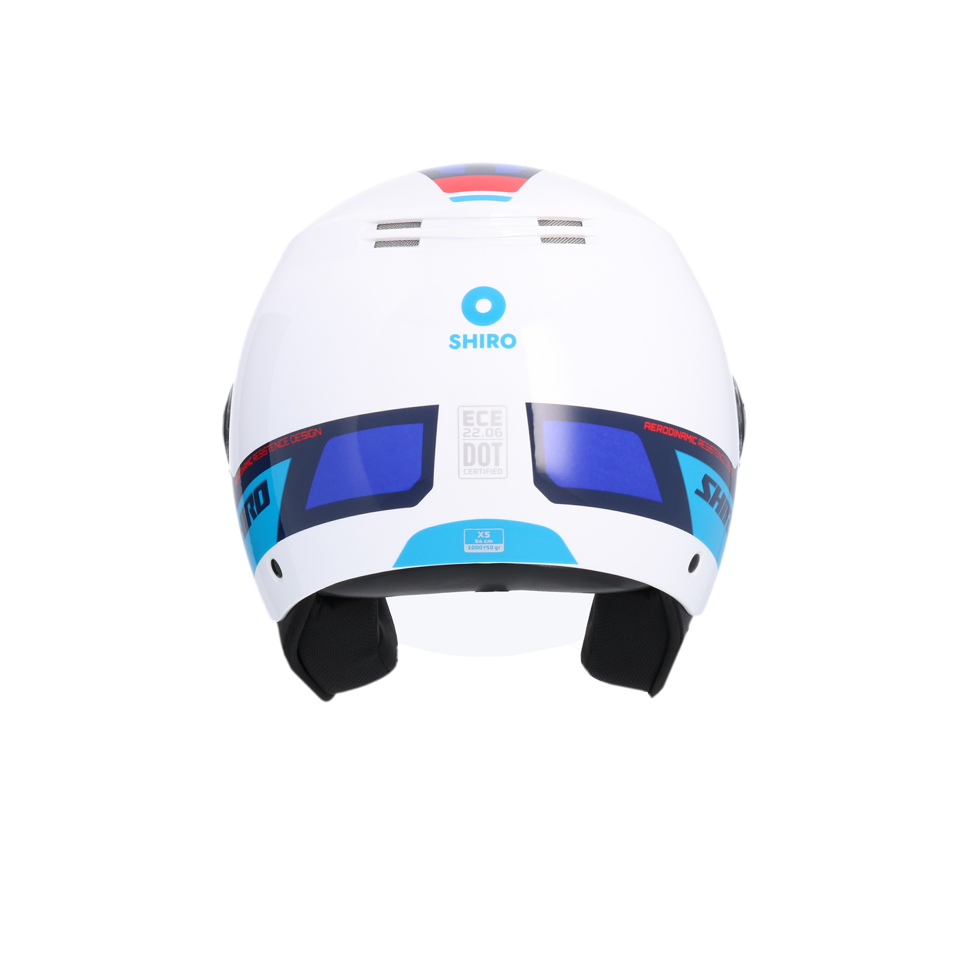CASCO SHIRO KIOTO KALOS WHITE/BLUE