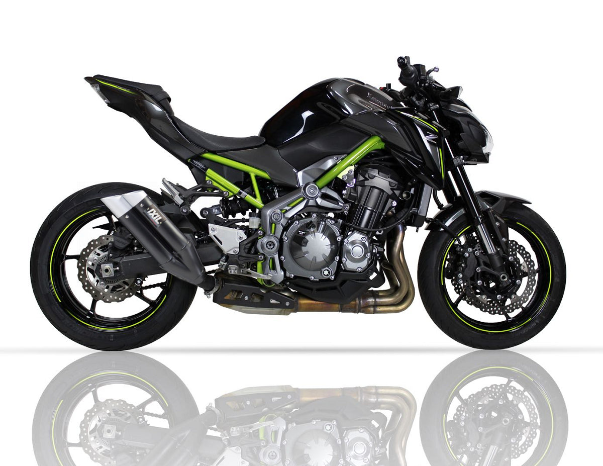 ESCAPE IXIL SLIP ON - DUAL HYPERLOW BLACK XL - KAWASAKI Z 900 A2 17-19 (ZR900D ZR900DA2)