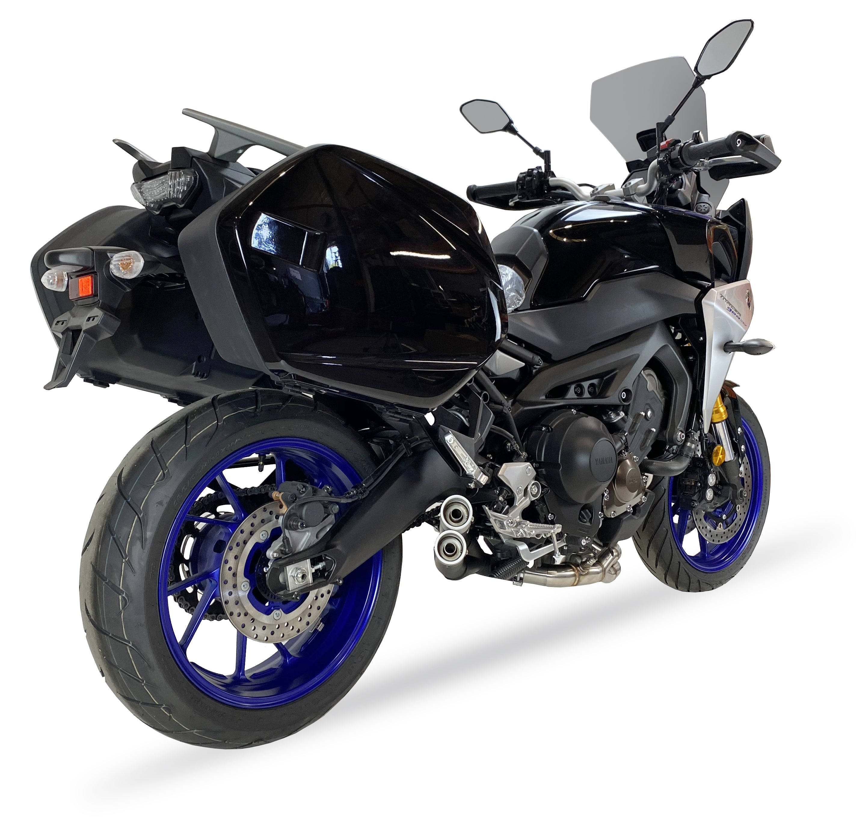 ESCAPE IXIL FULL SYSTEM - DUAL HYPERLOW BLACK XL - YAMAHA TRACER 900 GT 18-20 (RN57)