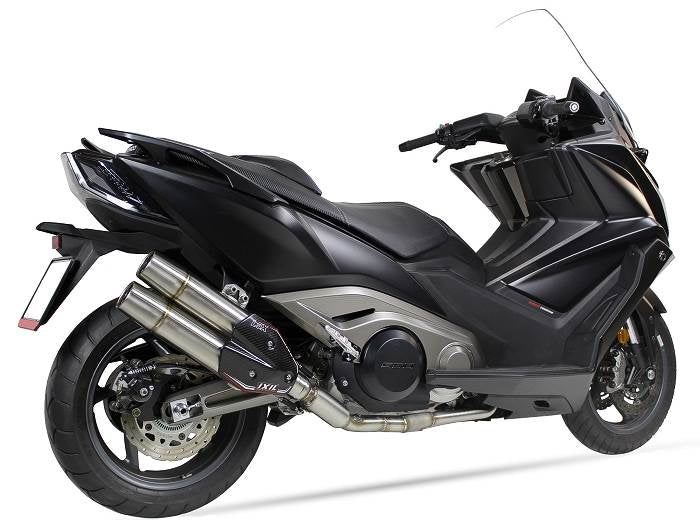 ESCAPE IXIL FULL SYSTEM - DUAL HYPERLOW XXL - KYMCO AK 550 17-20 (E1-A3, E1-A2)