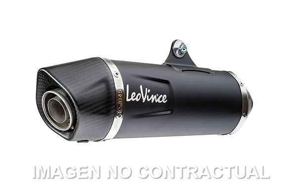 SILENCIOSO LEOVINCE NERO YAMAHA  N-MAX 125 EURO4