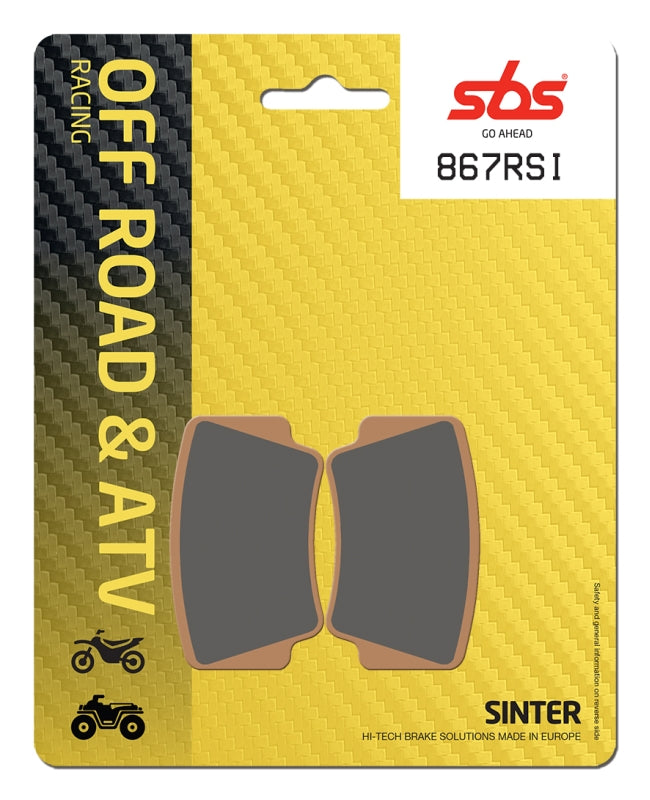 PASTILLA DE FRENO SBS P867-RSI