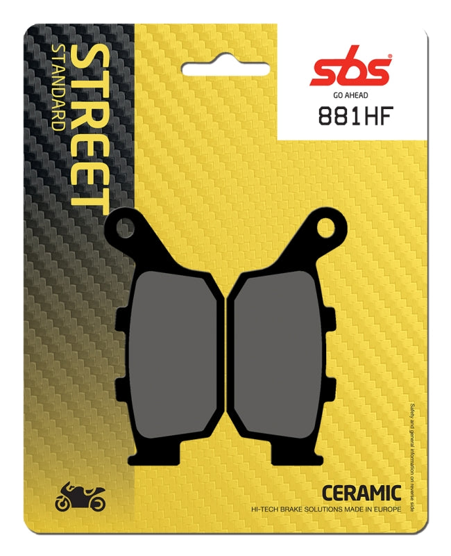 PASTILLA DE FRENO SBS P881-HF