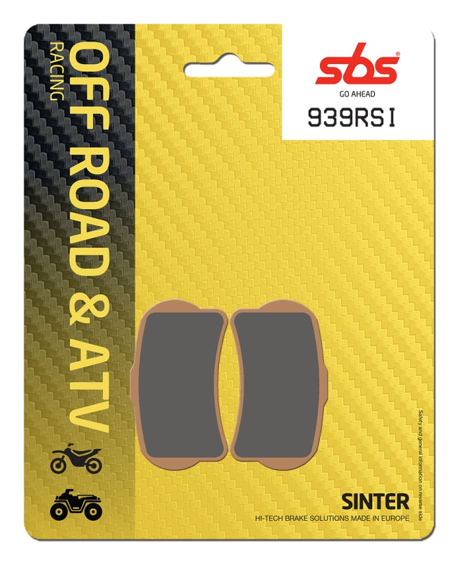 PASTILLA DE FRENO SBS P939-RSI