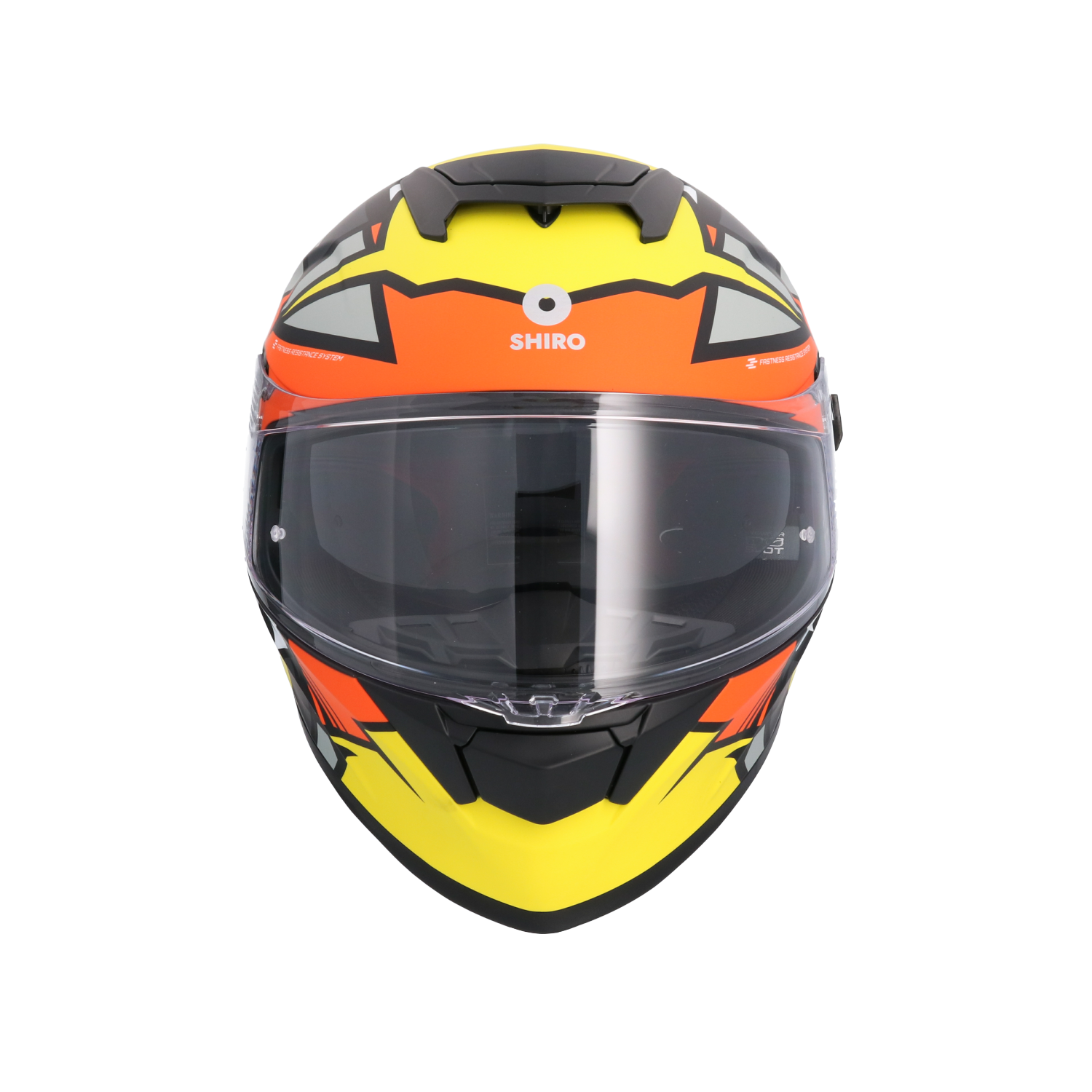 CASCO SHIRO RAPTOR CHASE YELLOW/RED