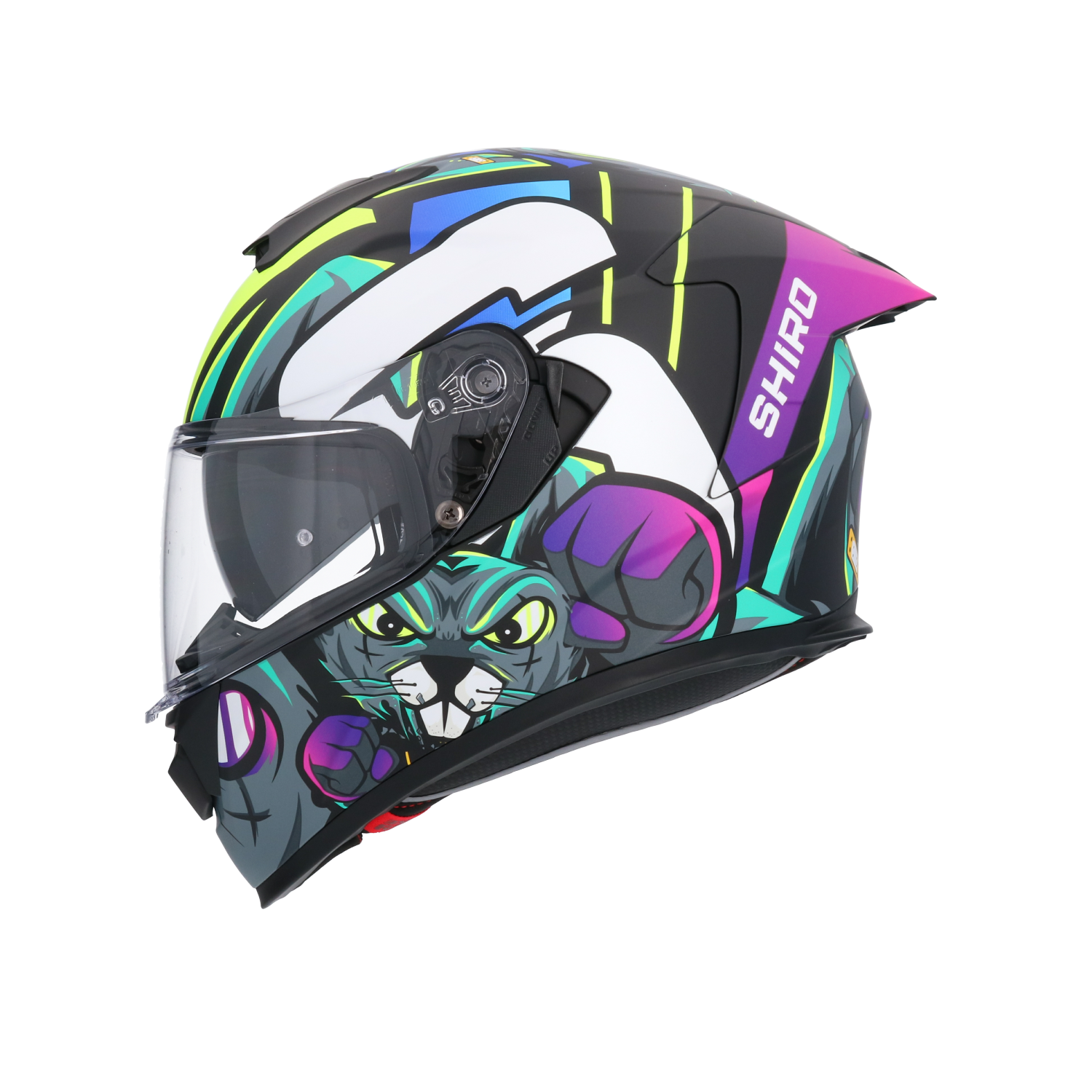 CASCO SHIRO RAPTOR CRAZY RABBIT