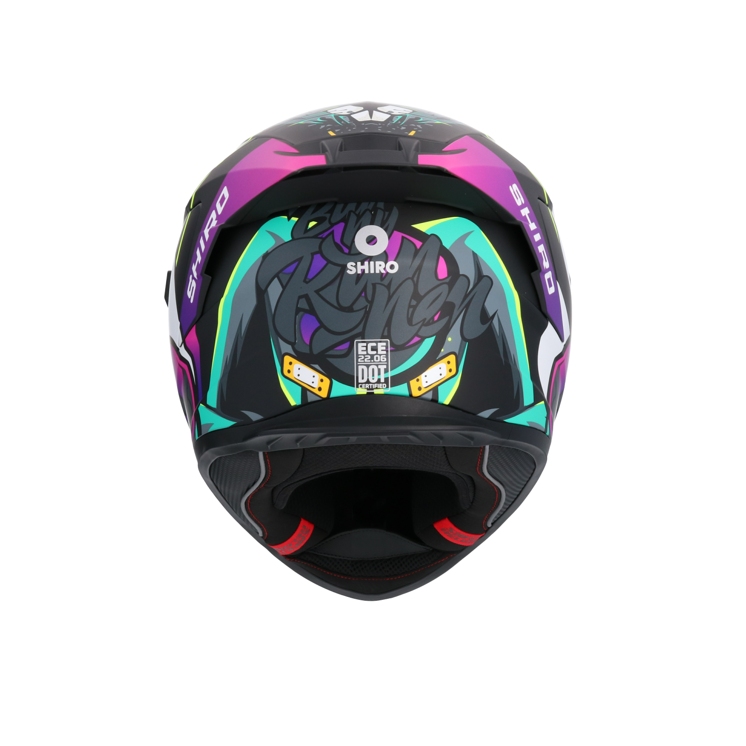CASCO SHIRO RAPTOR CRAZY RABBIT