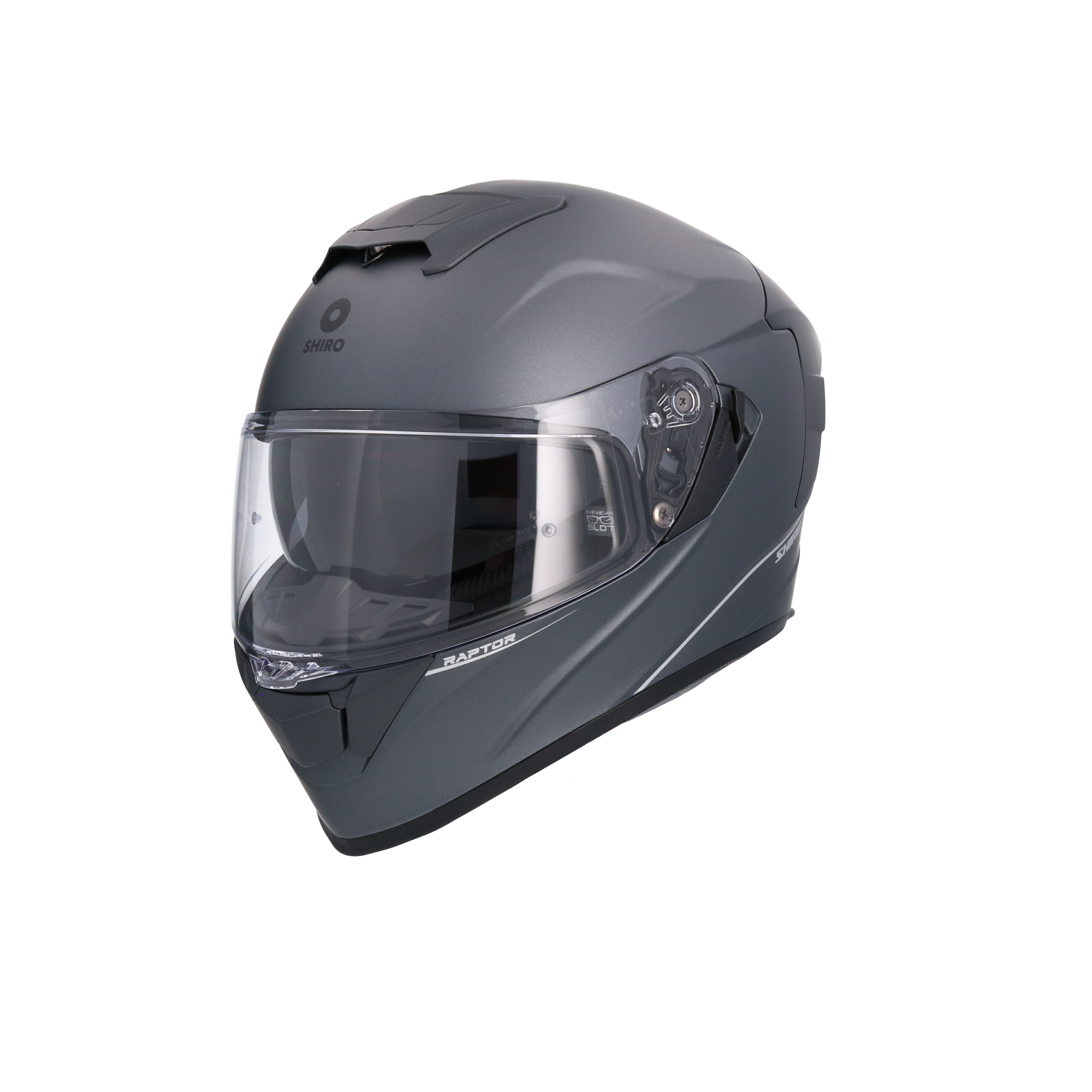 CASCO SHIRO RAPTOR MATT TITANIUM