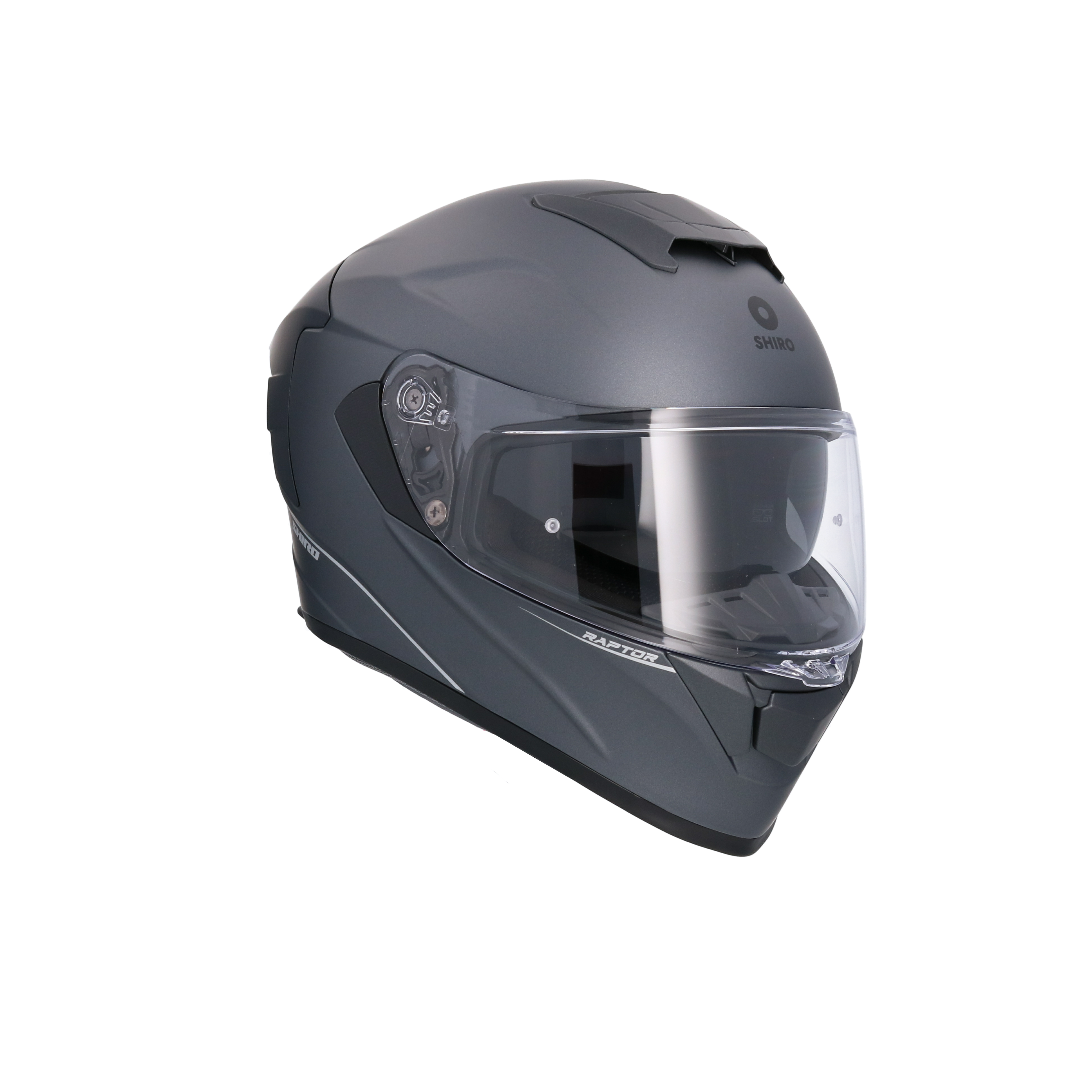 CASCO SHIRO RAPTOR MATT TITANIUM