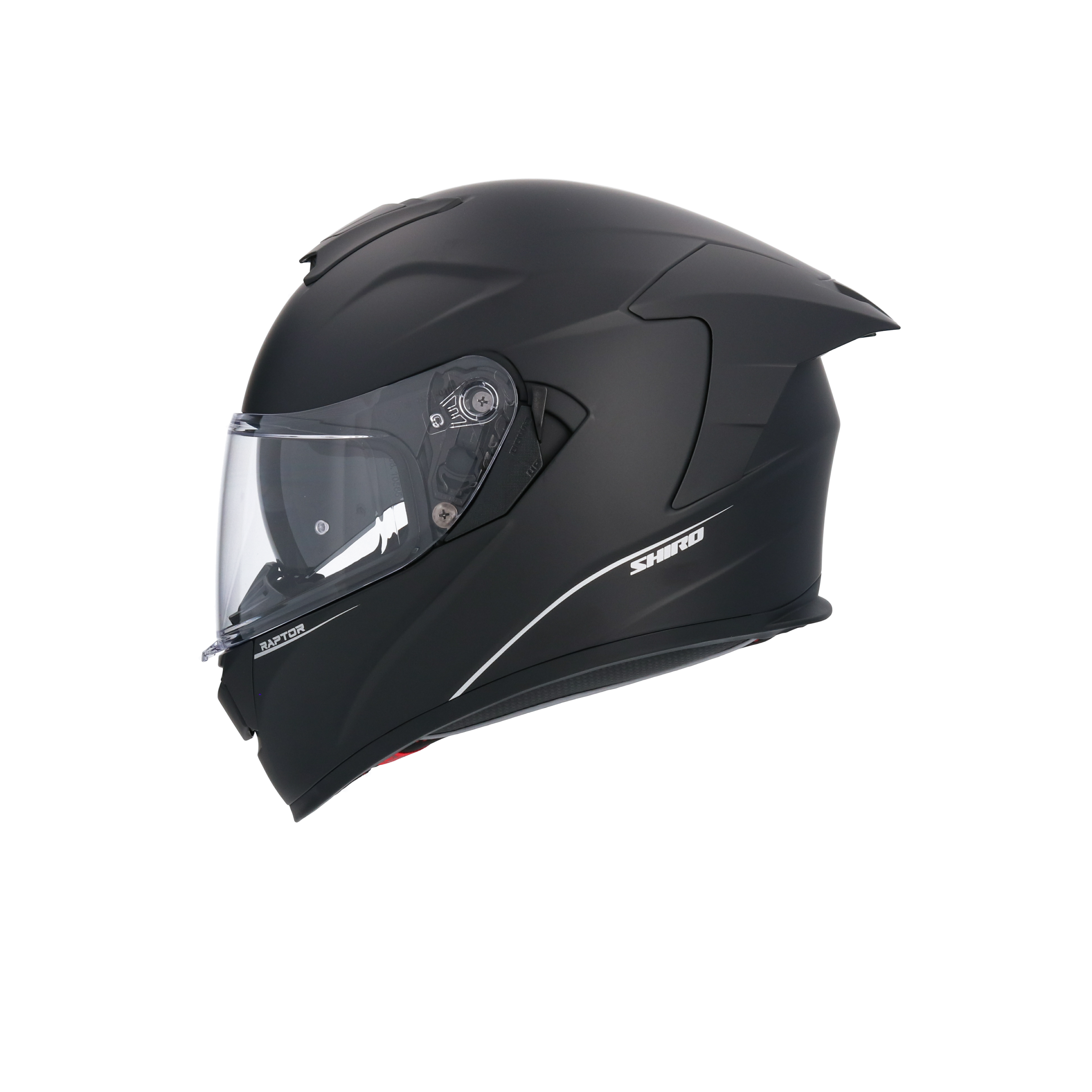 CASCO SHIRO RAPTOR MATT BLACK